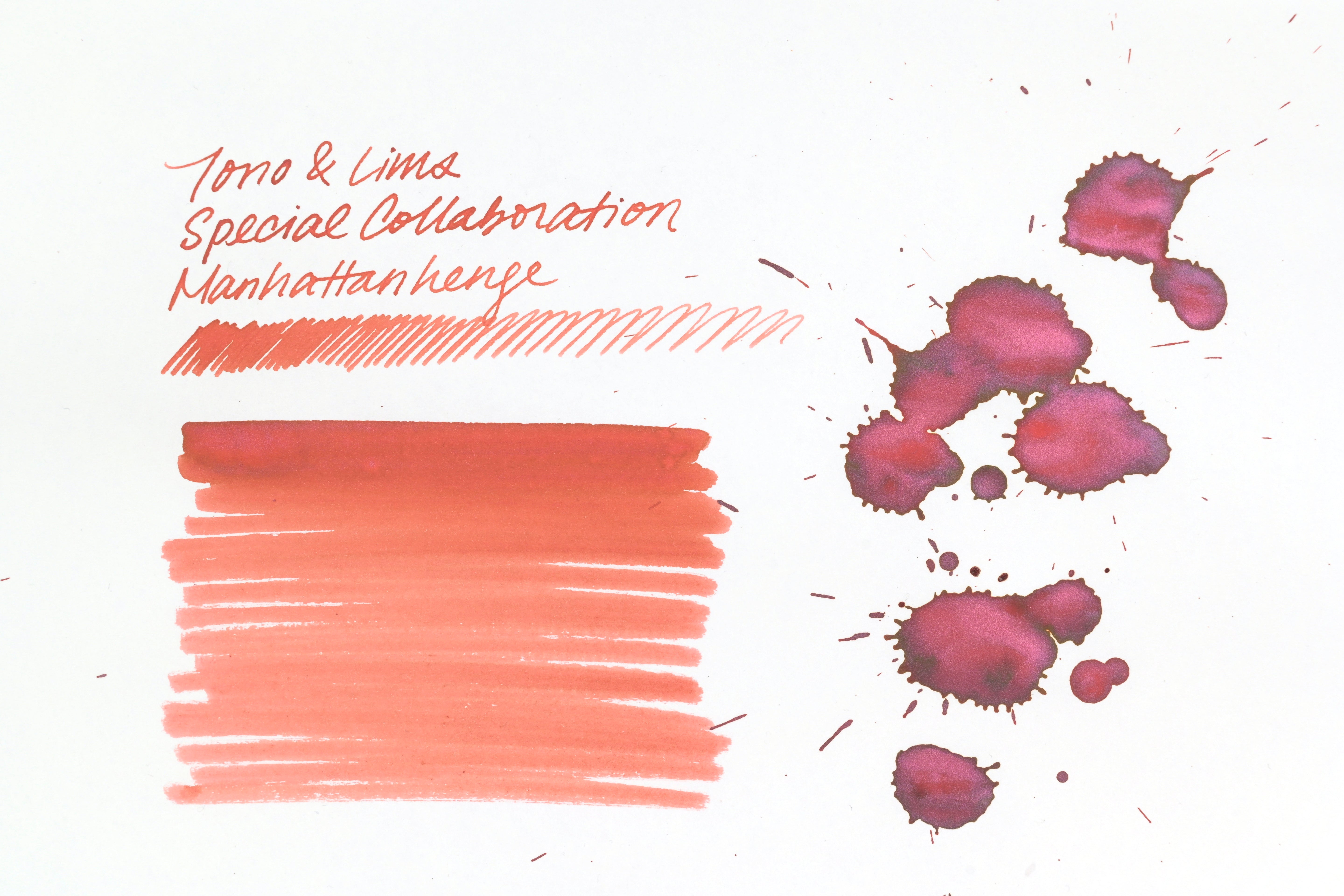 Tono & Lims Pen Ink Bottle - Special Collaboration - Manhattanhenge - 30ml