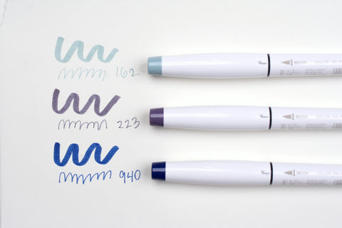 Sailor Ink Pen Set of 3 - Night Horizon