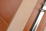 Raymay Davinci Olive Leather Slim Organizer - A5 Size - 15mm