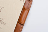 Raymay Davinci Olive Leather Slim Organizer - Pocket Size - 8mm