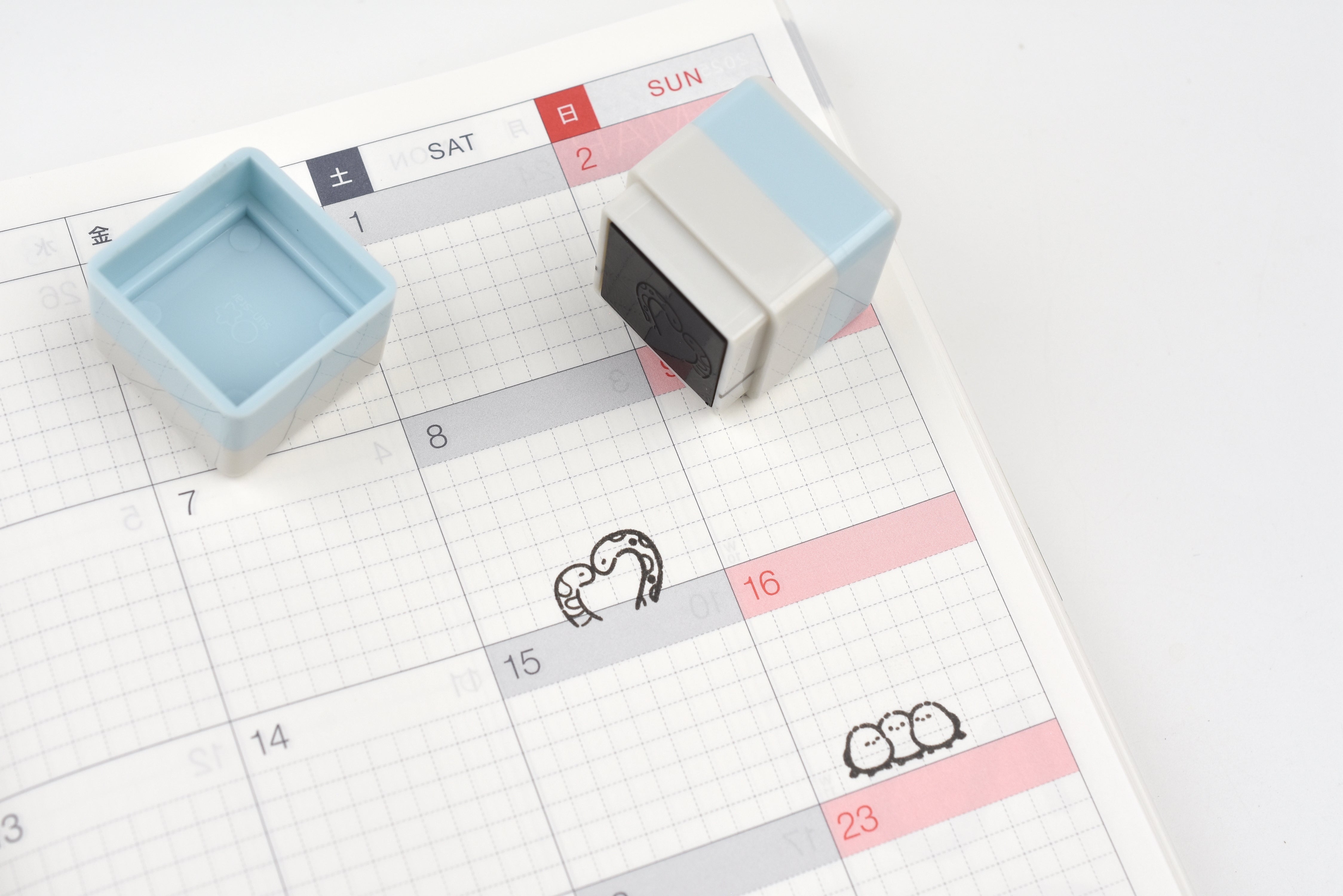 Sun-Star  3-in-1 Animal Stamp - Vol.2