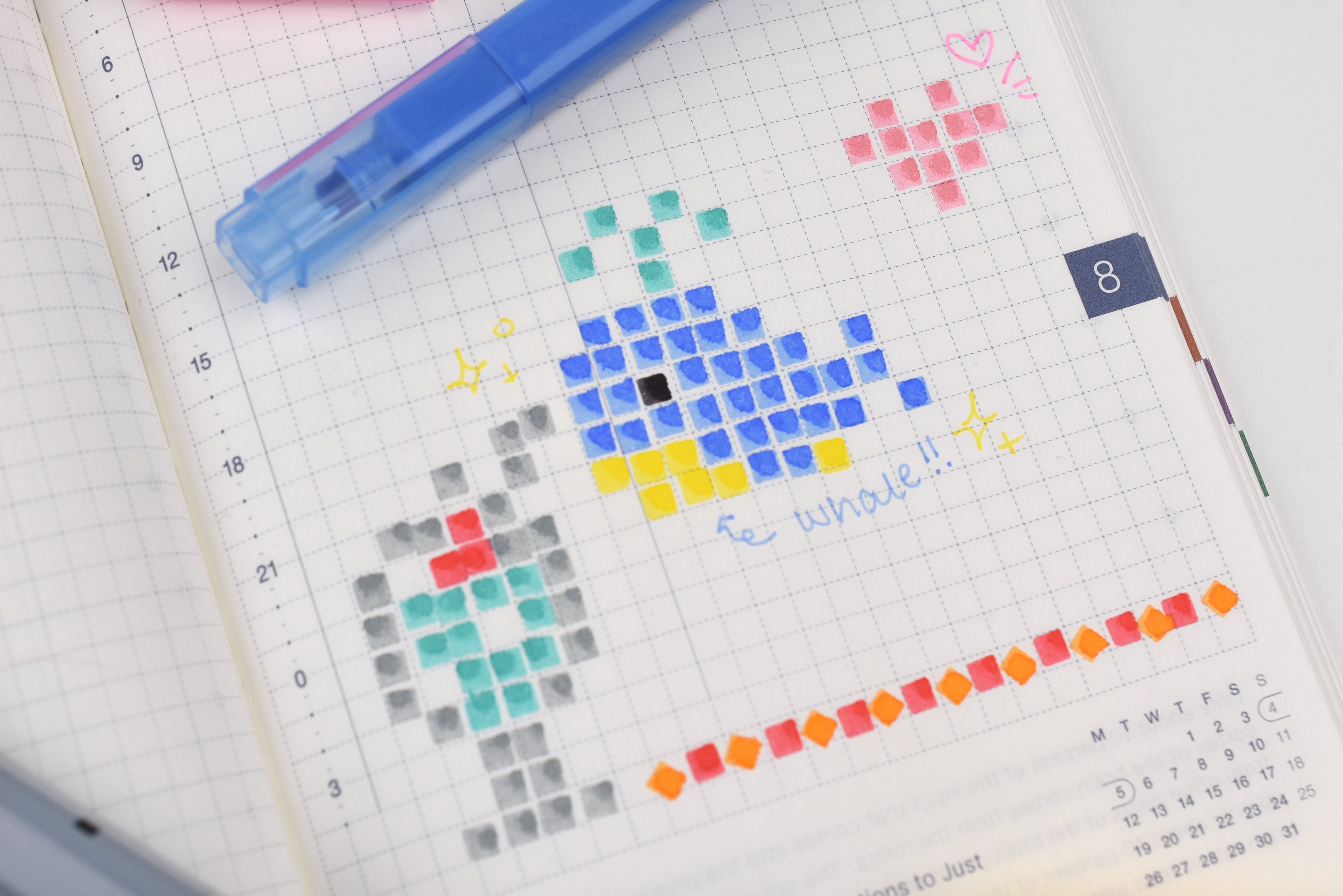 Sun-Star dot e pen Square Marker - Set of 4 – Yoseka Stationery