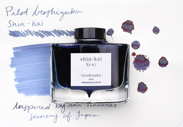 Pilot Iroshizuku Shin-Kai Ink Review — The Pen Addict