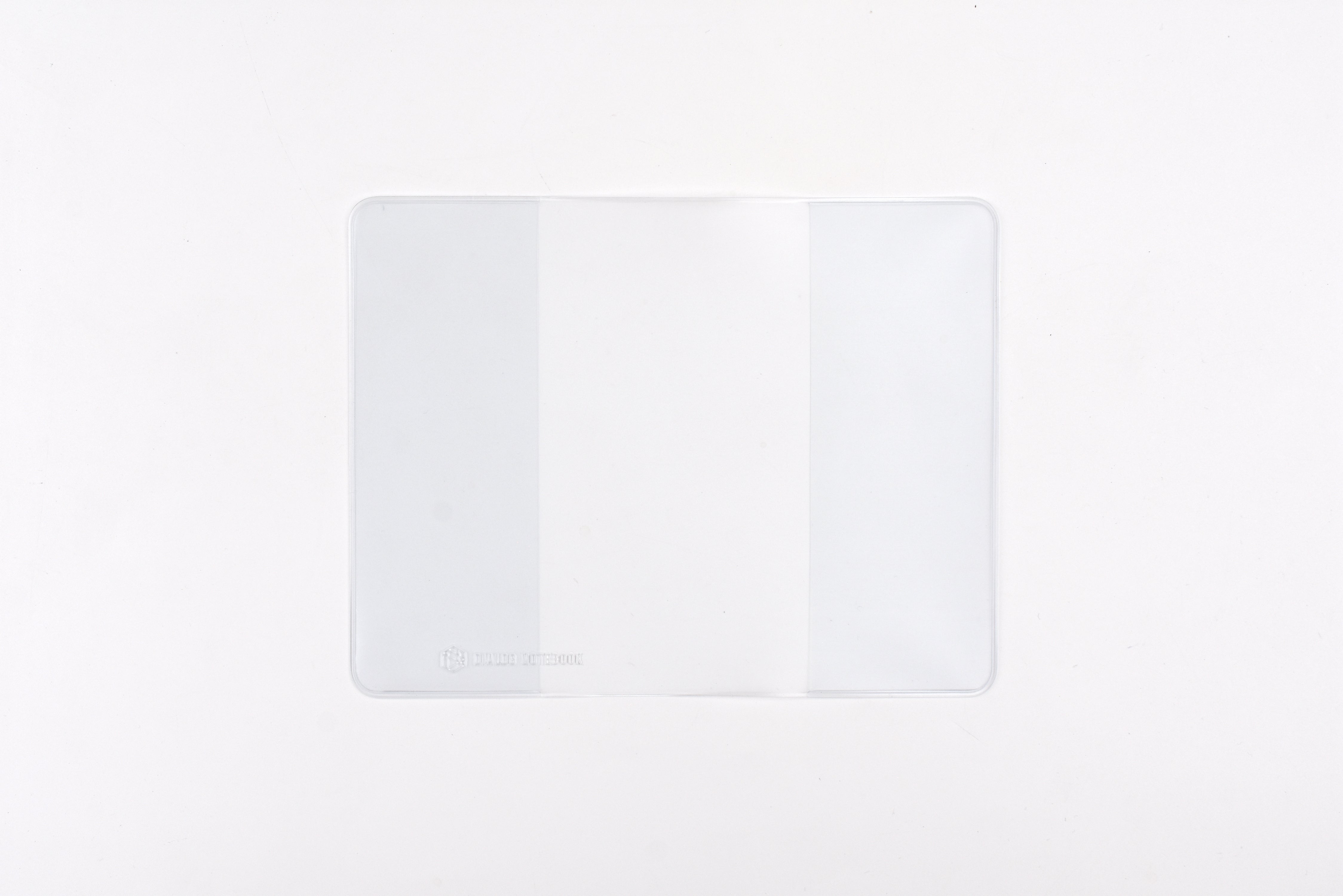 DIALOG NOTEBOOK - Clear Vinyl Cover - Limited Edition – Yoseka Stationery