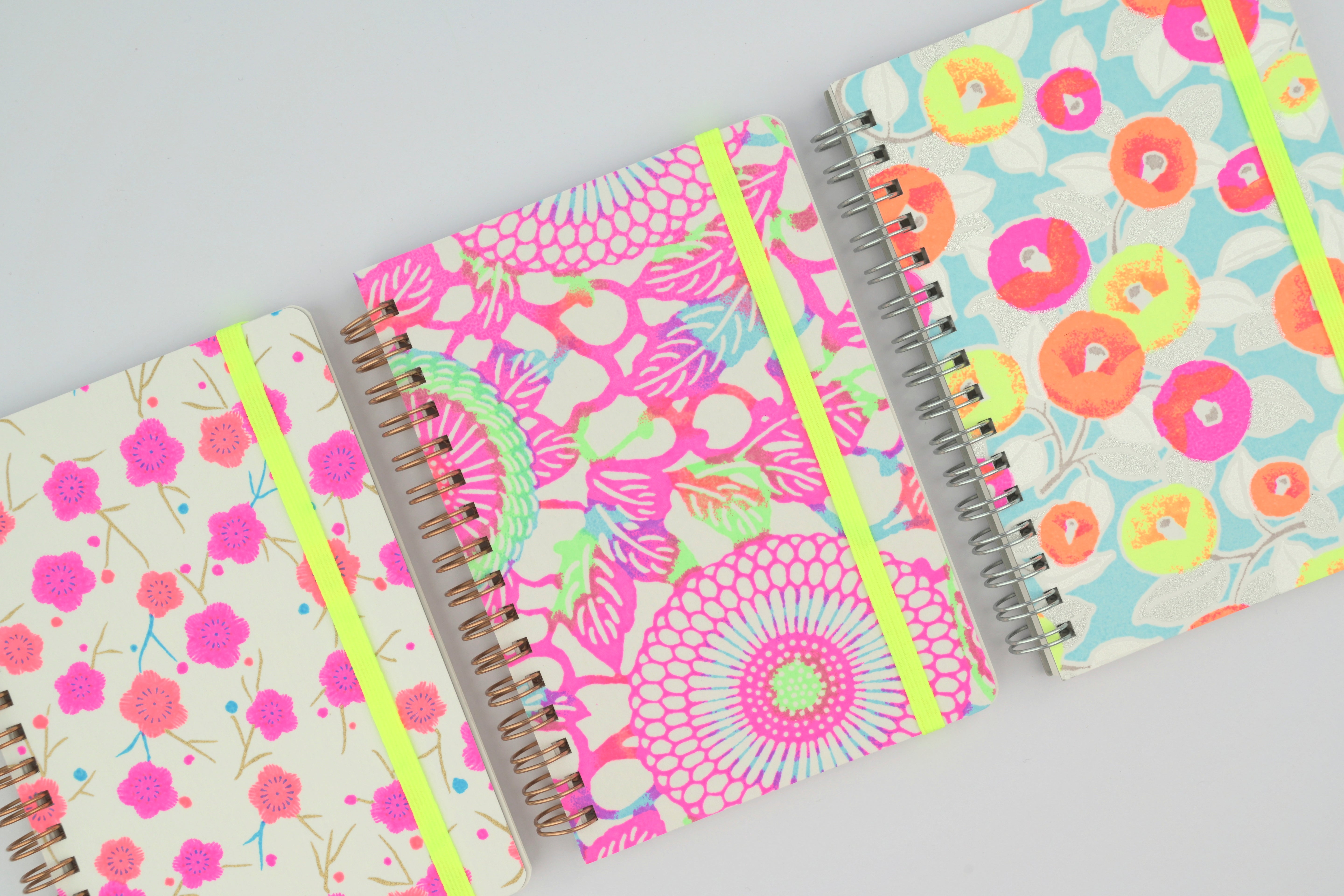 Shogado Ring Notebook - Neon - A6