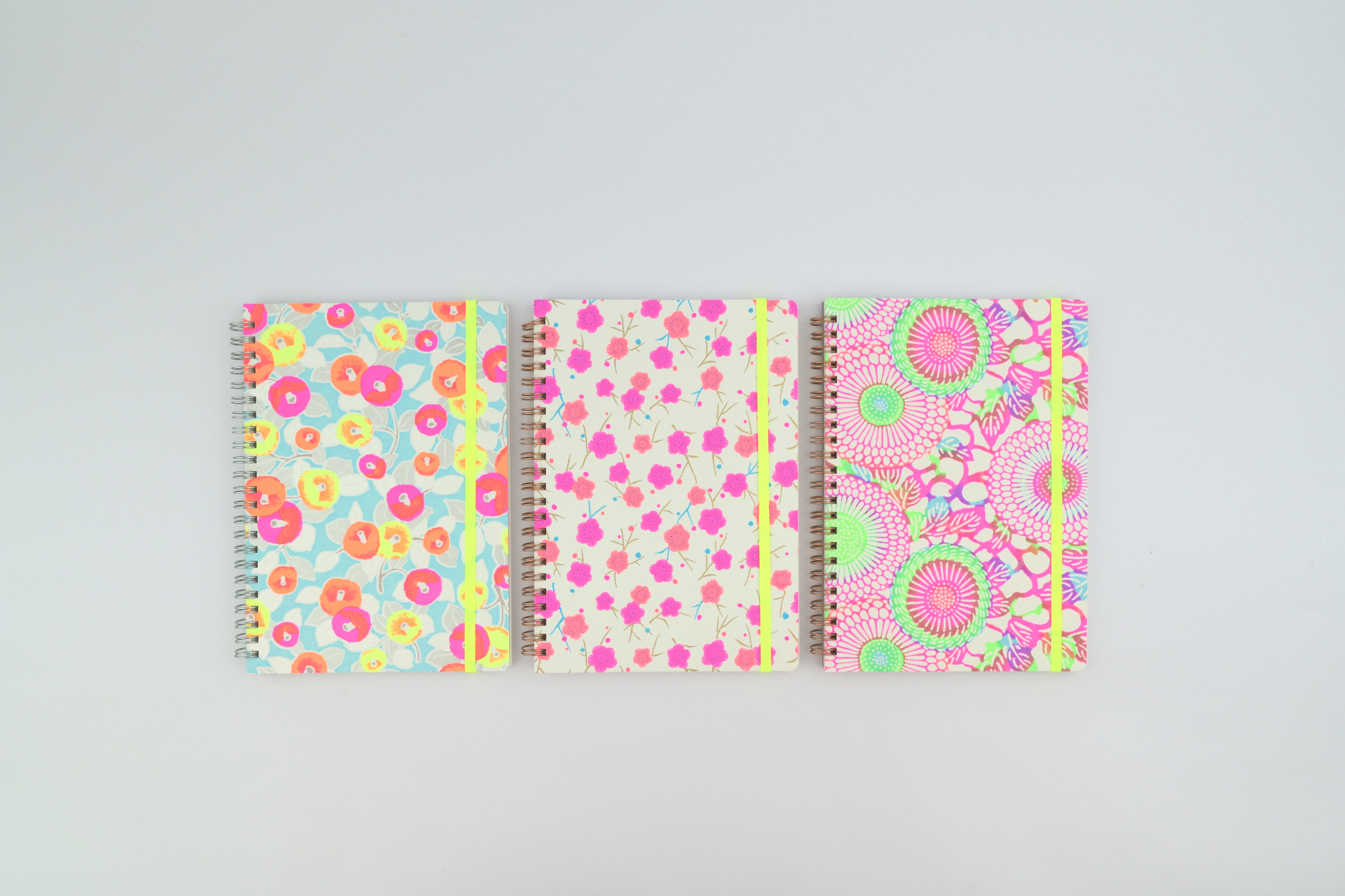 Shogado Ring Notebook - Neon - A5