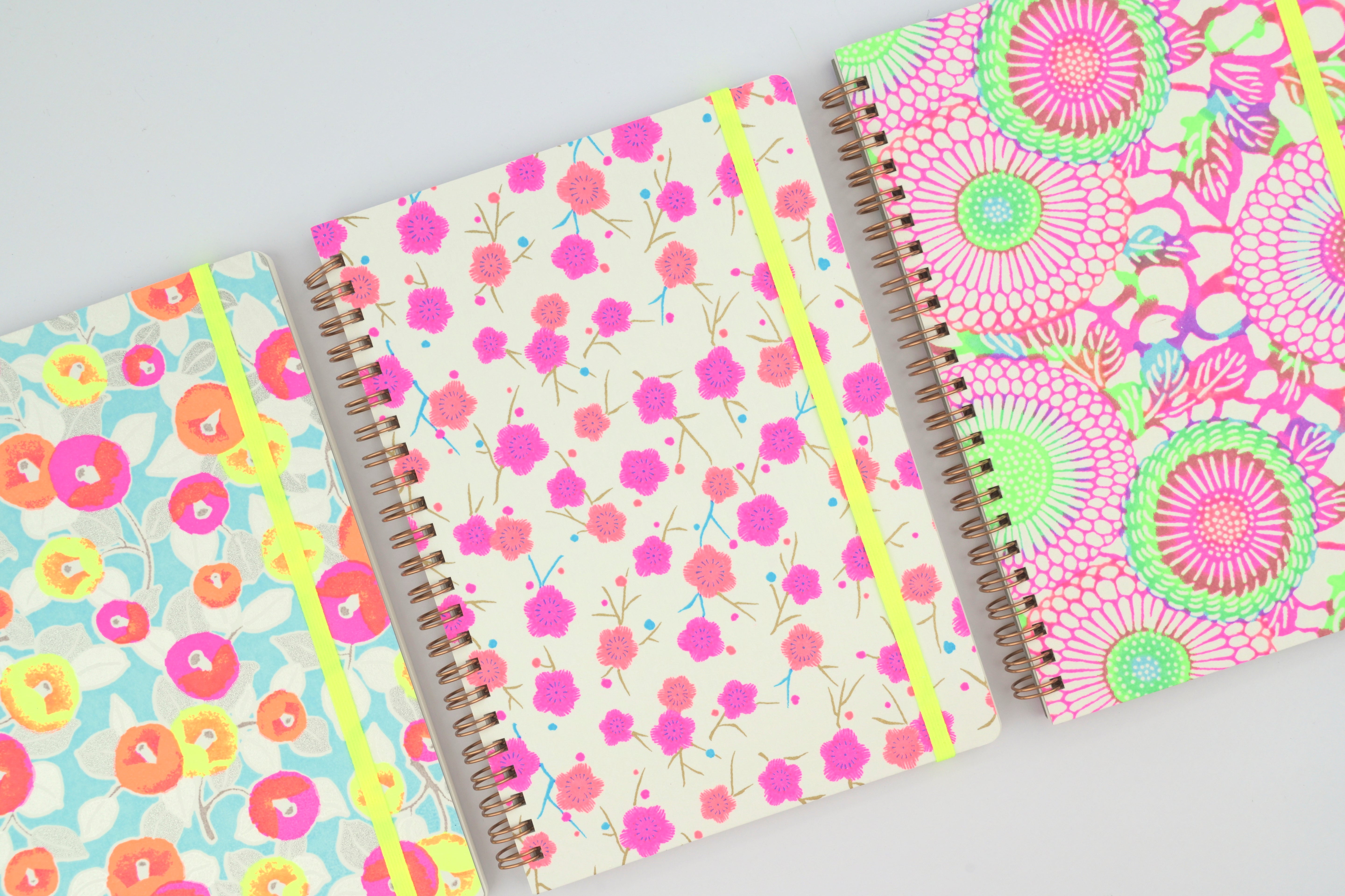 Shogado Ring Notebook - Neon - A5