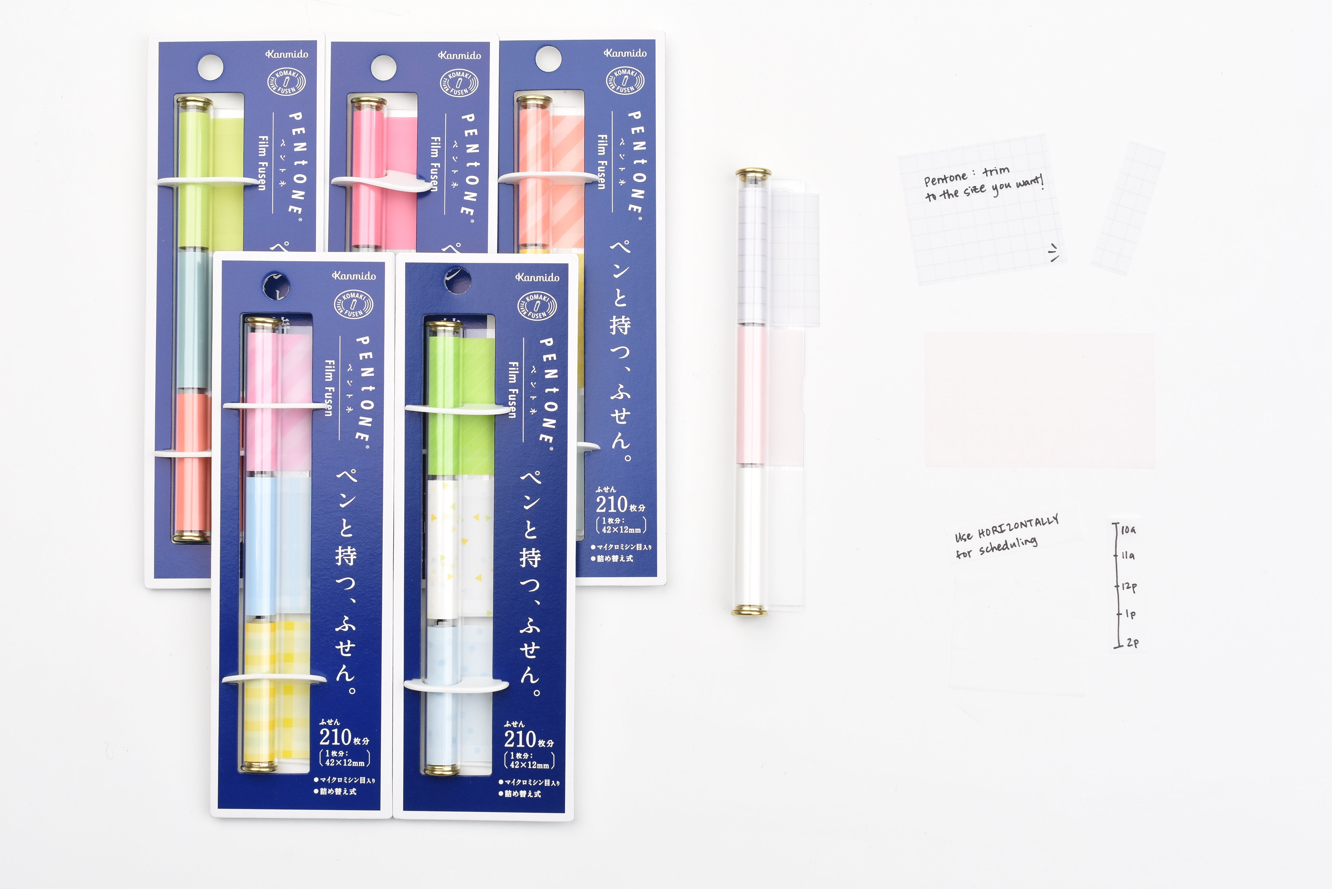Kanmido - Roll Sticky Notes - PENtONE – Yoseka Stationery
