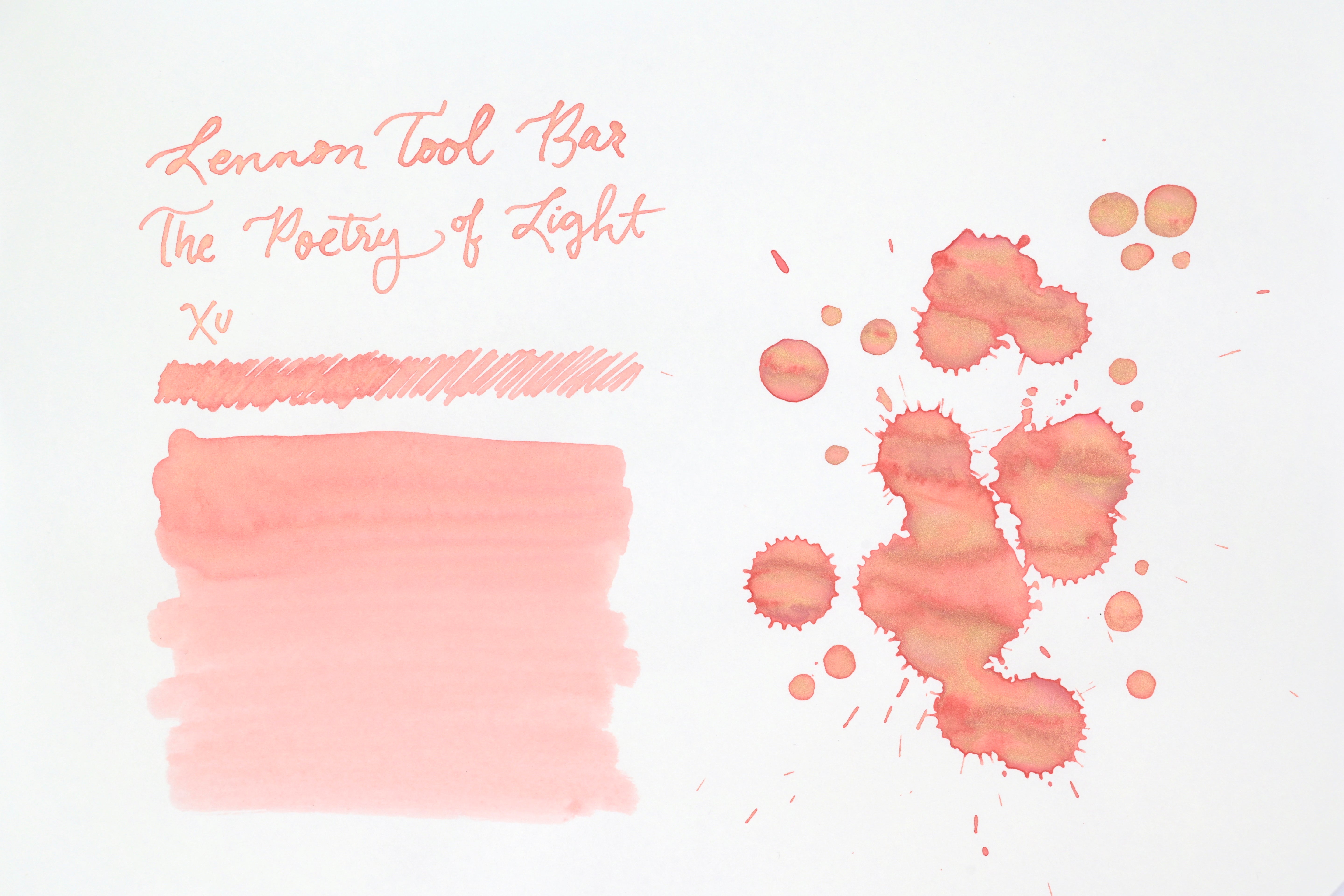 Lennon Tool Bar - 2026 The Poetry of Light - 絮 Xu