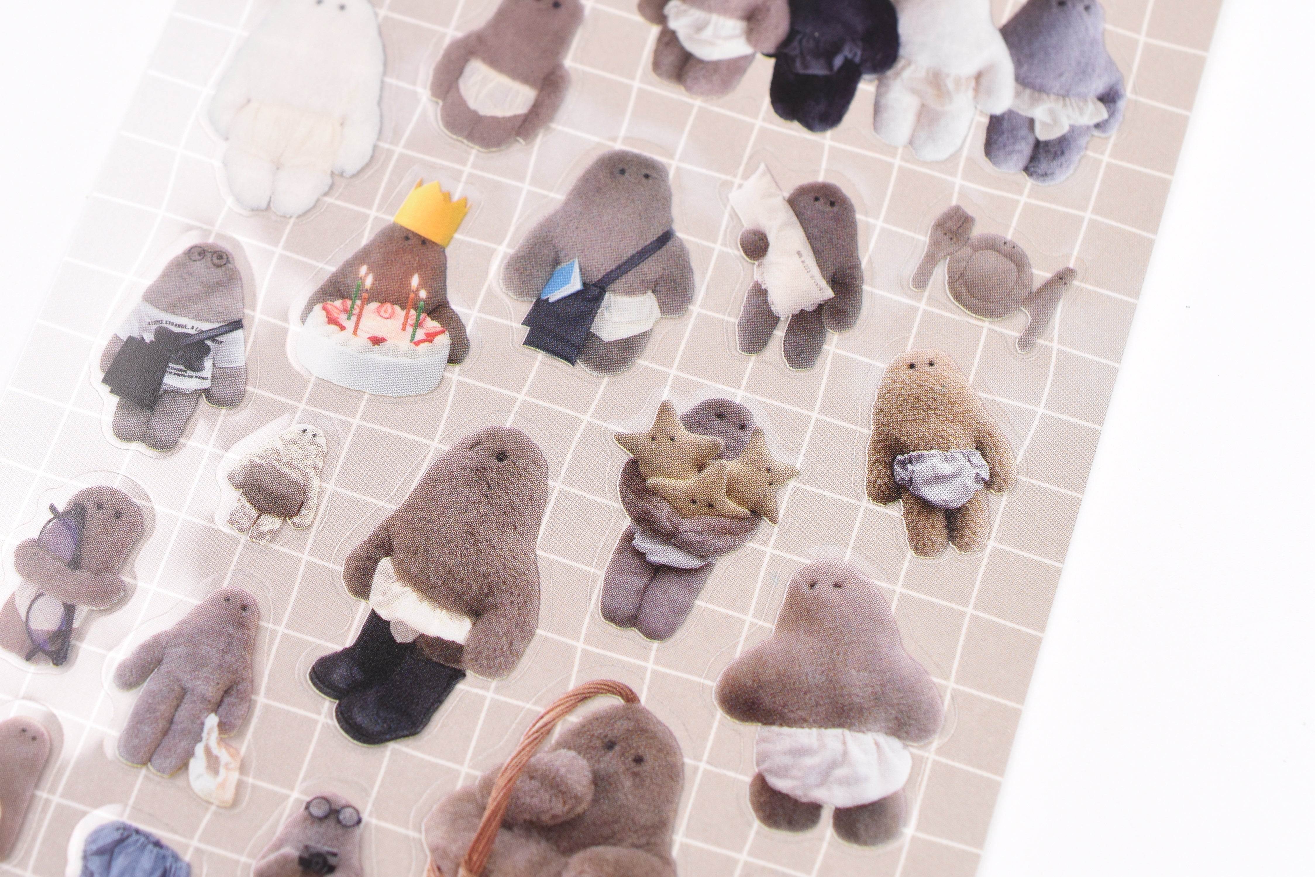 Frontier Transparent Sticker Sheet - CREATORS CIRCUS - OPANTSU-KUN