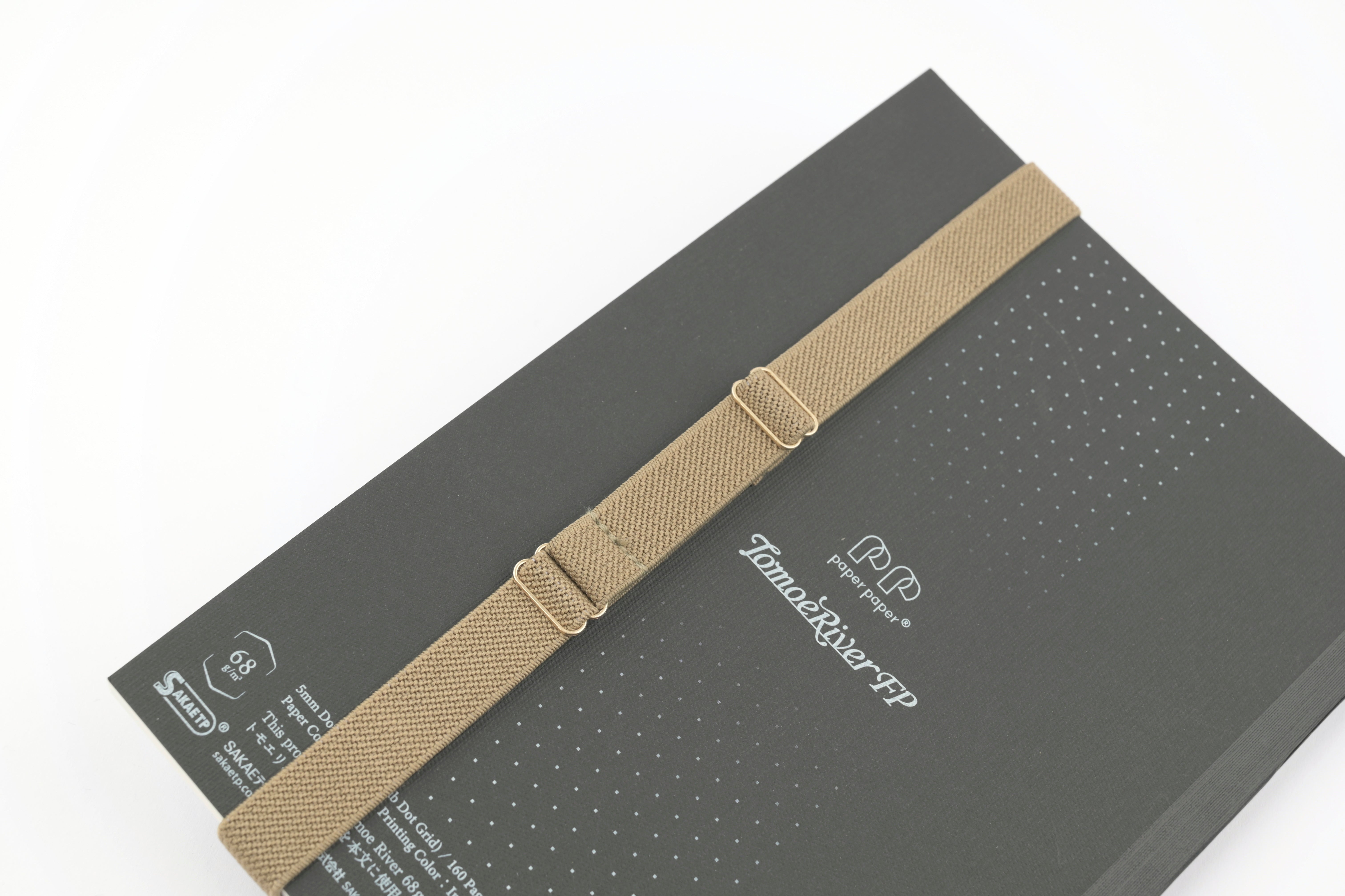 Midori Book Band Pen Case - Transparent x Beige – Yoseka Stationery