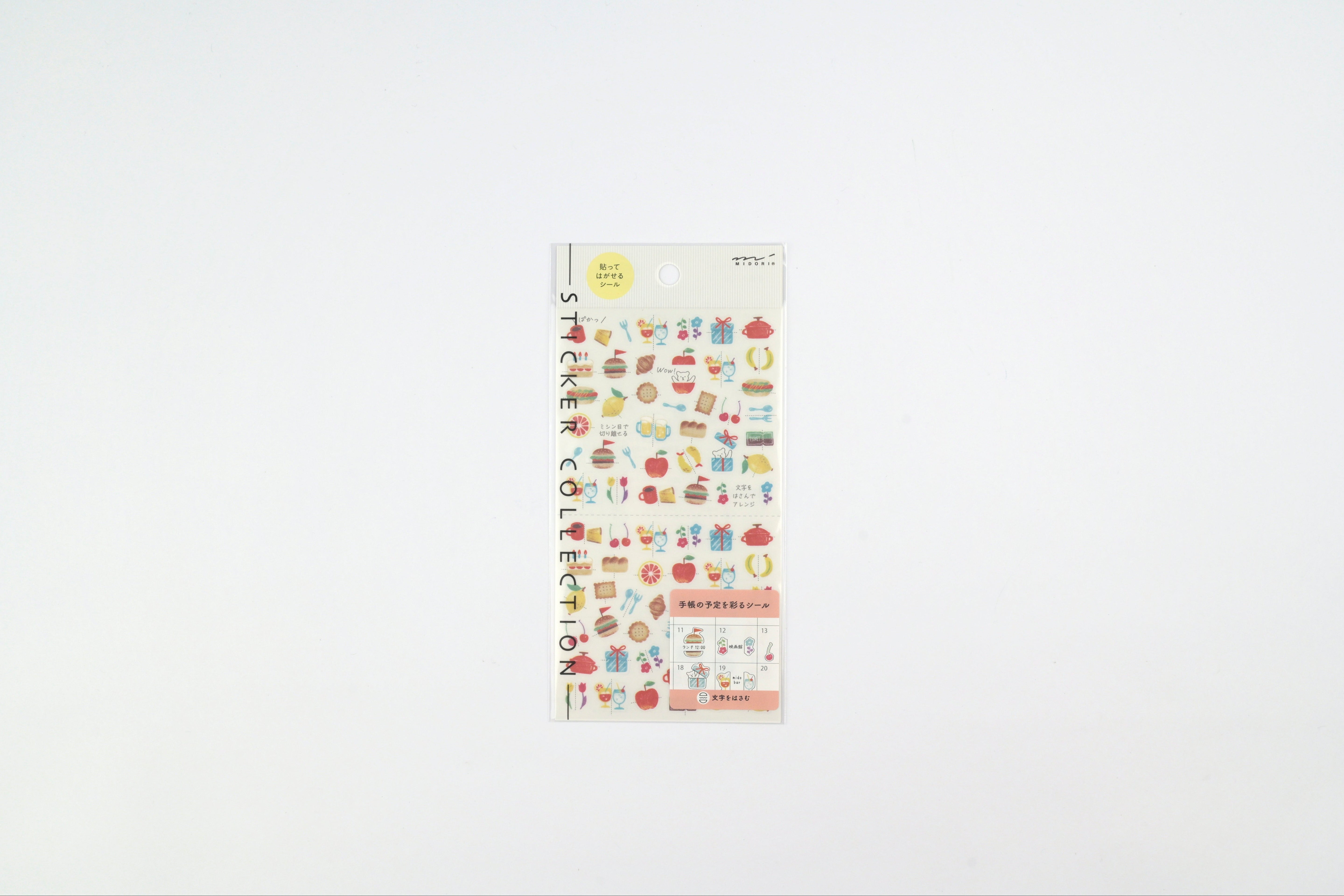 Midori Planner Stickers - New 2027 - Clip-on Motif
