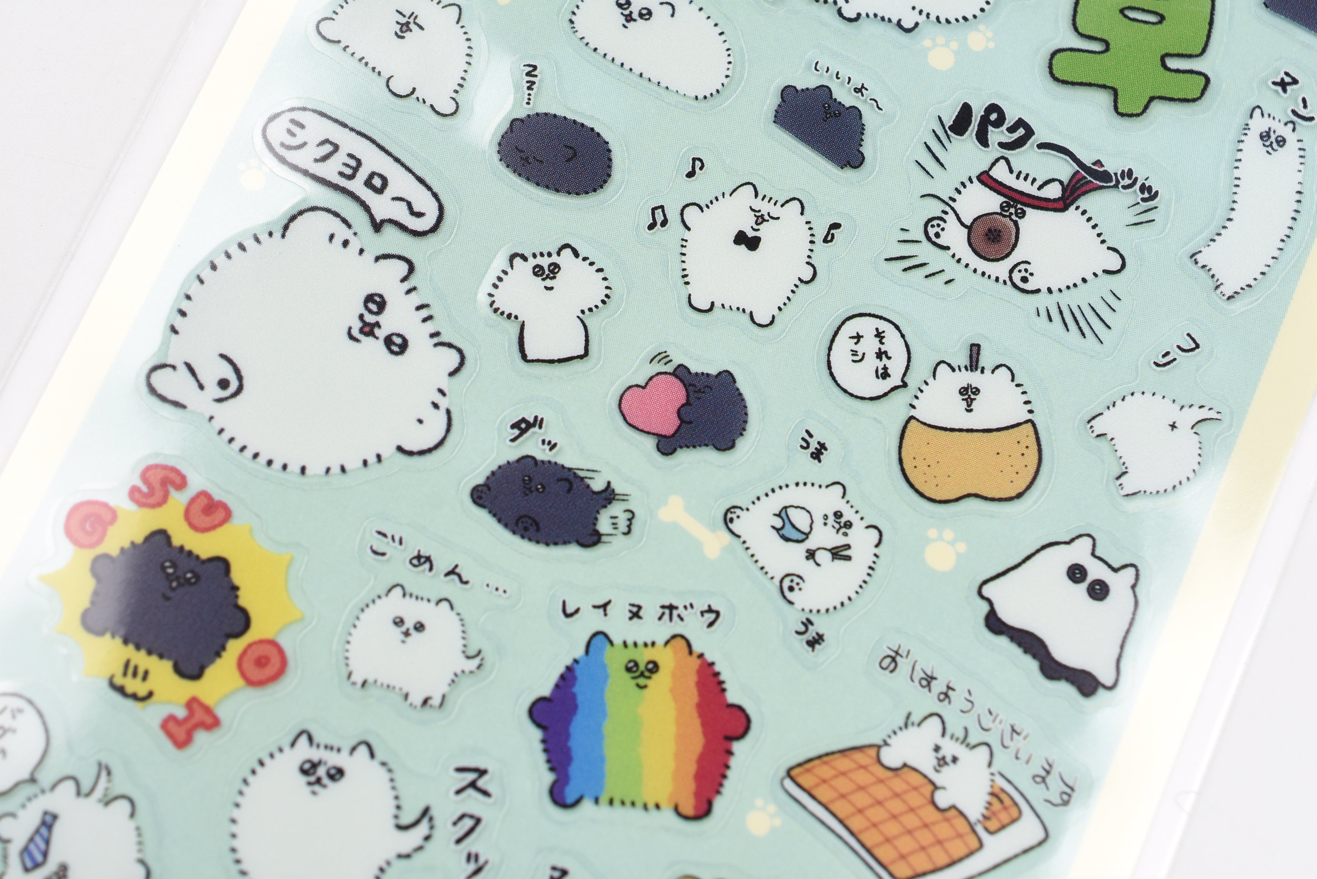 Frontier Transparent Sticker Sheet - CREATORS CIRCUS - Yotsutani Motoko kedamainu