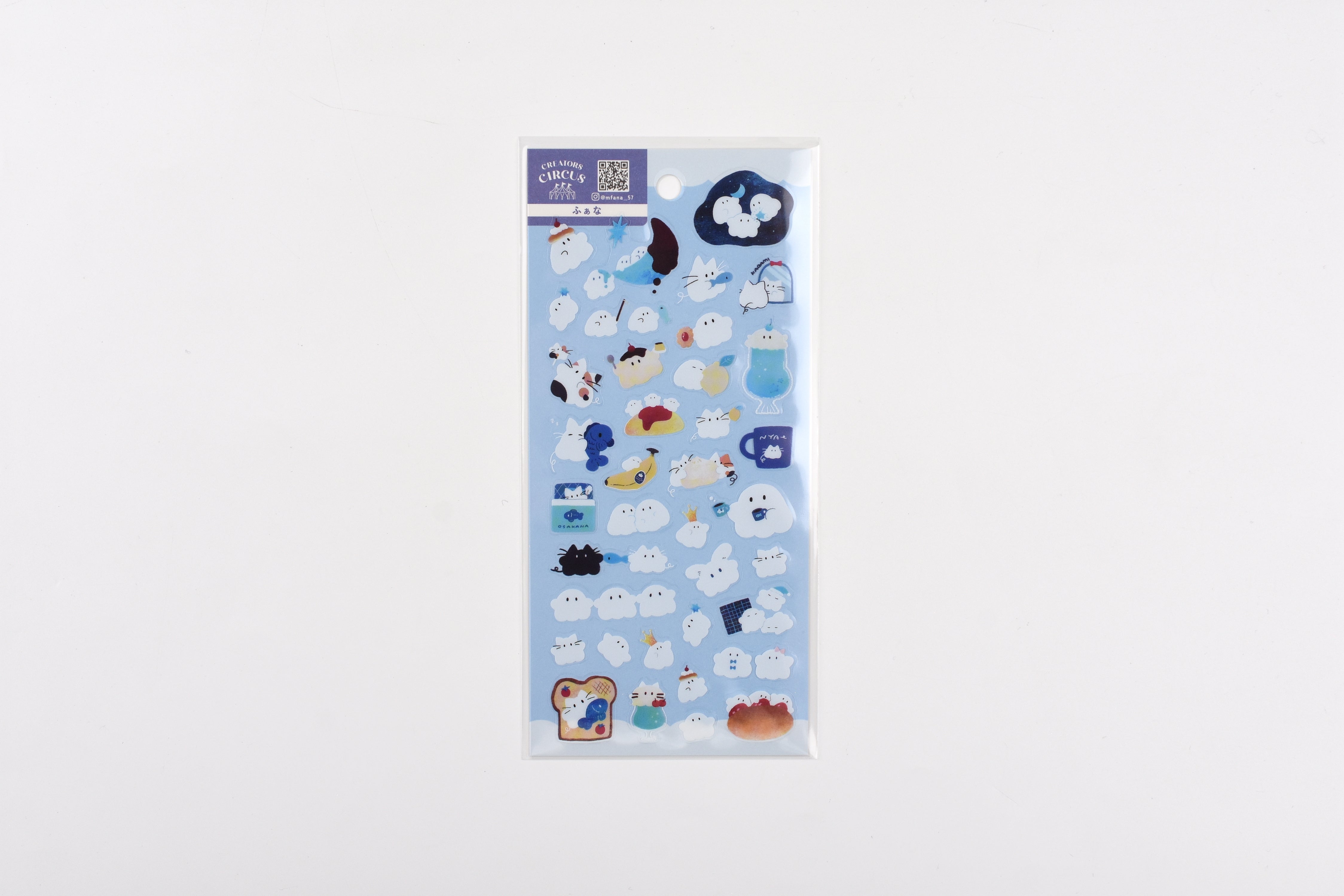 Frontier Transparent Sticker Sheet - CREATORS CIRCUS - Fana