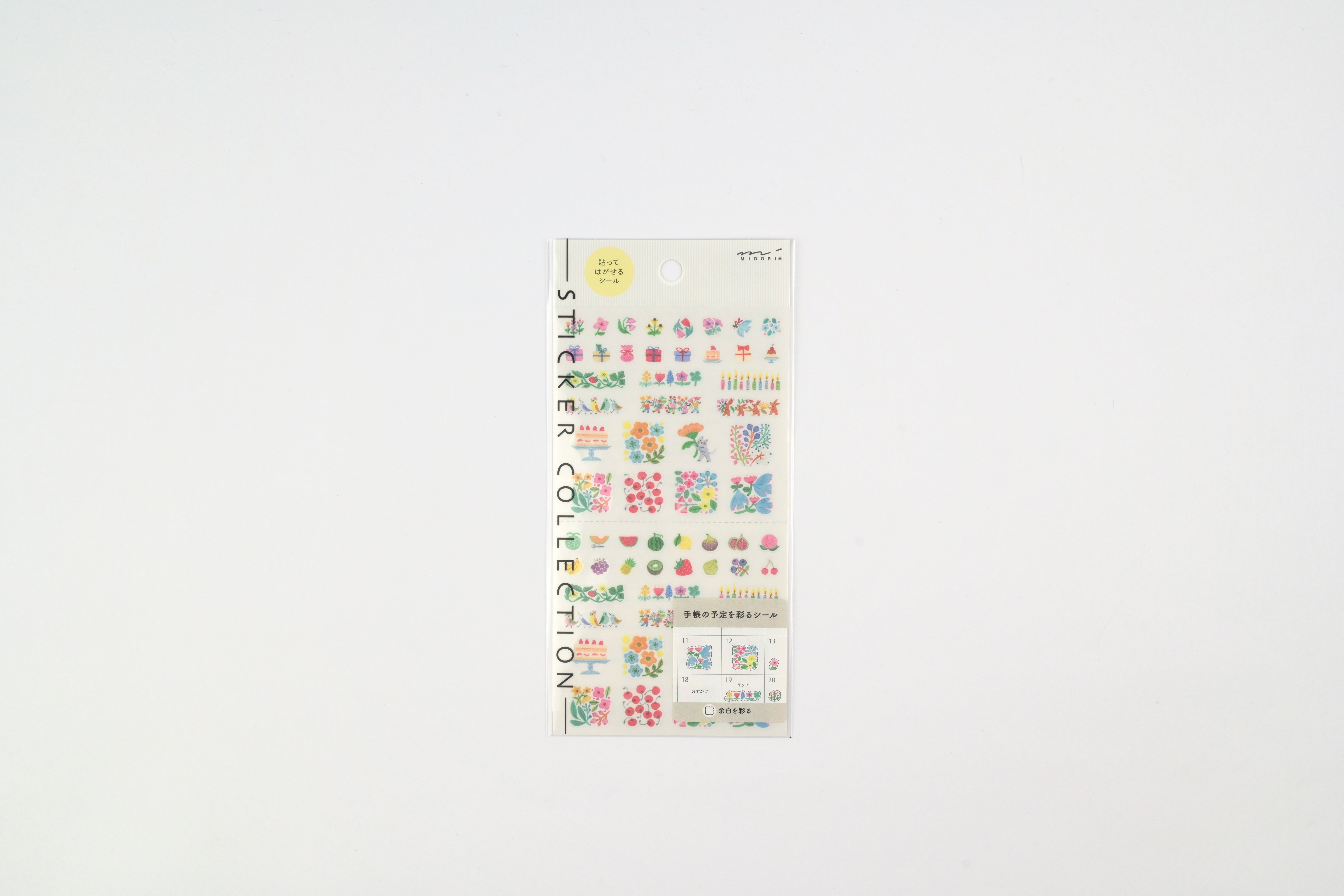 Midori Planner Stickers - New 2027 - Floral Patterns