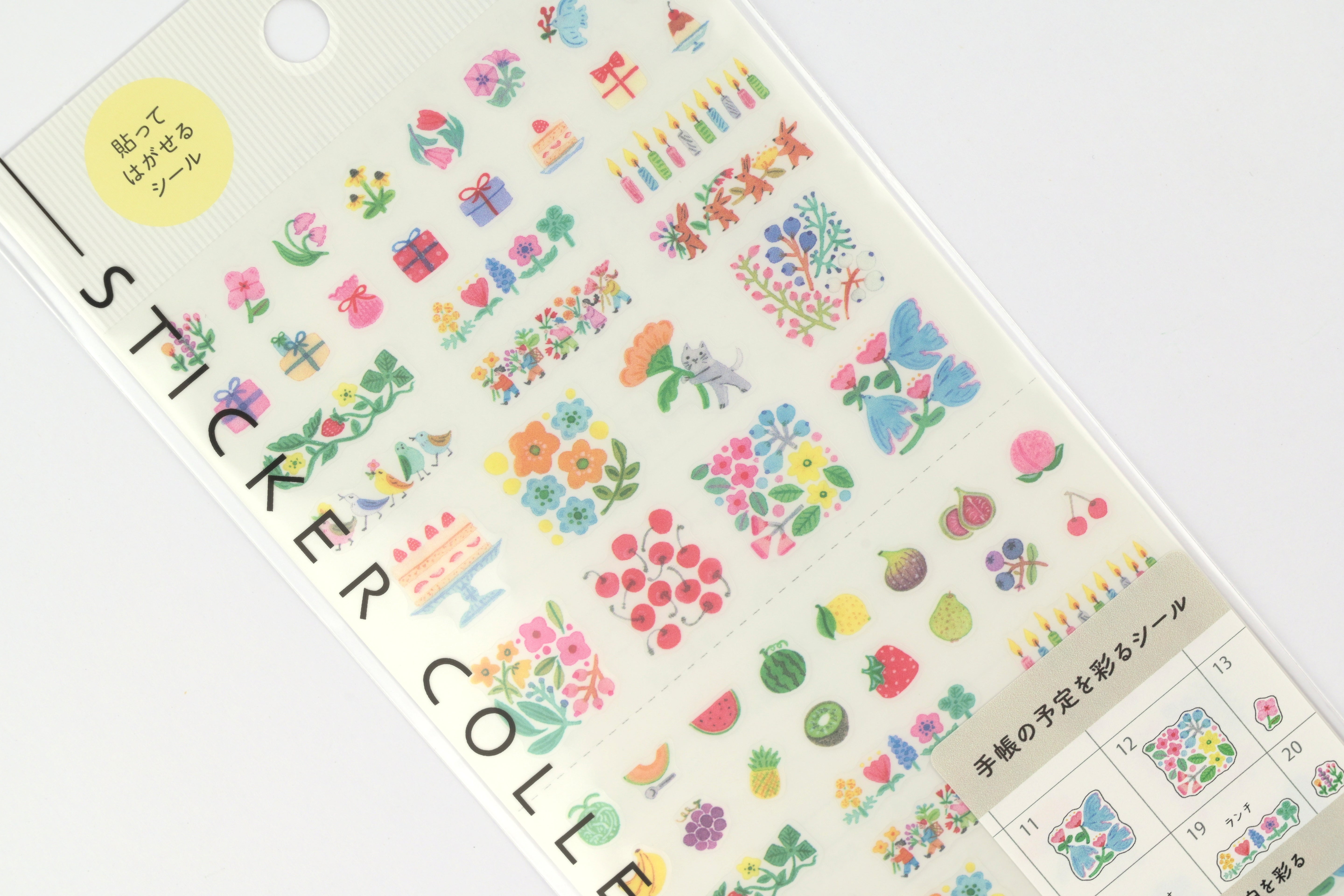 Midori Planner Stickers - New 2027 - Floral Patterns
