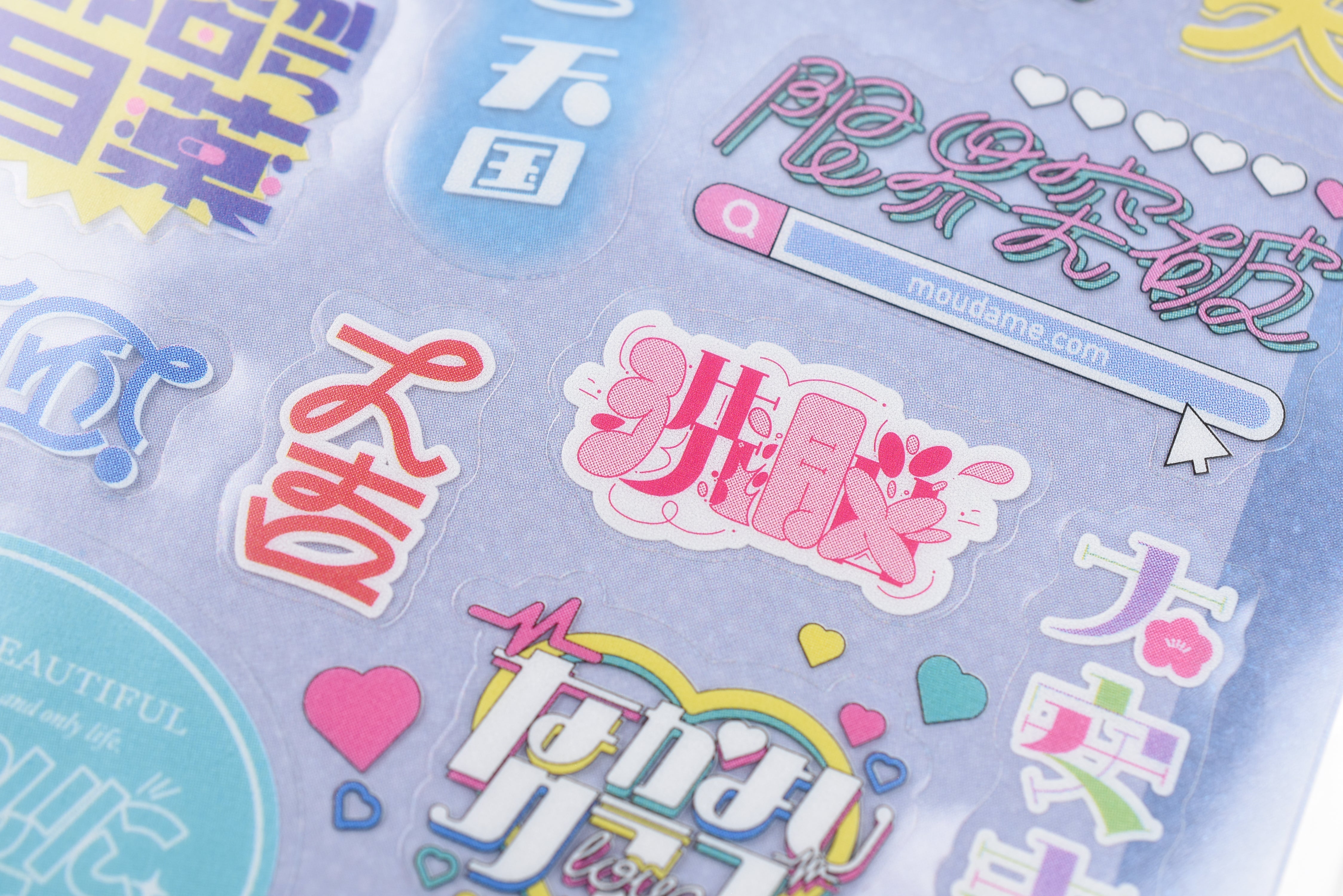 Frontier Transparent Sticker Sheet - CREATORS CIRCUS - yuu