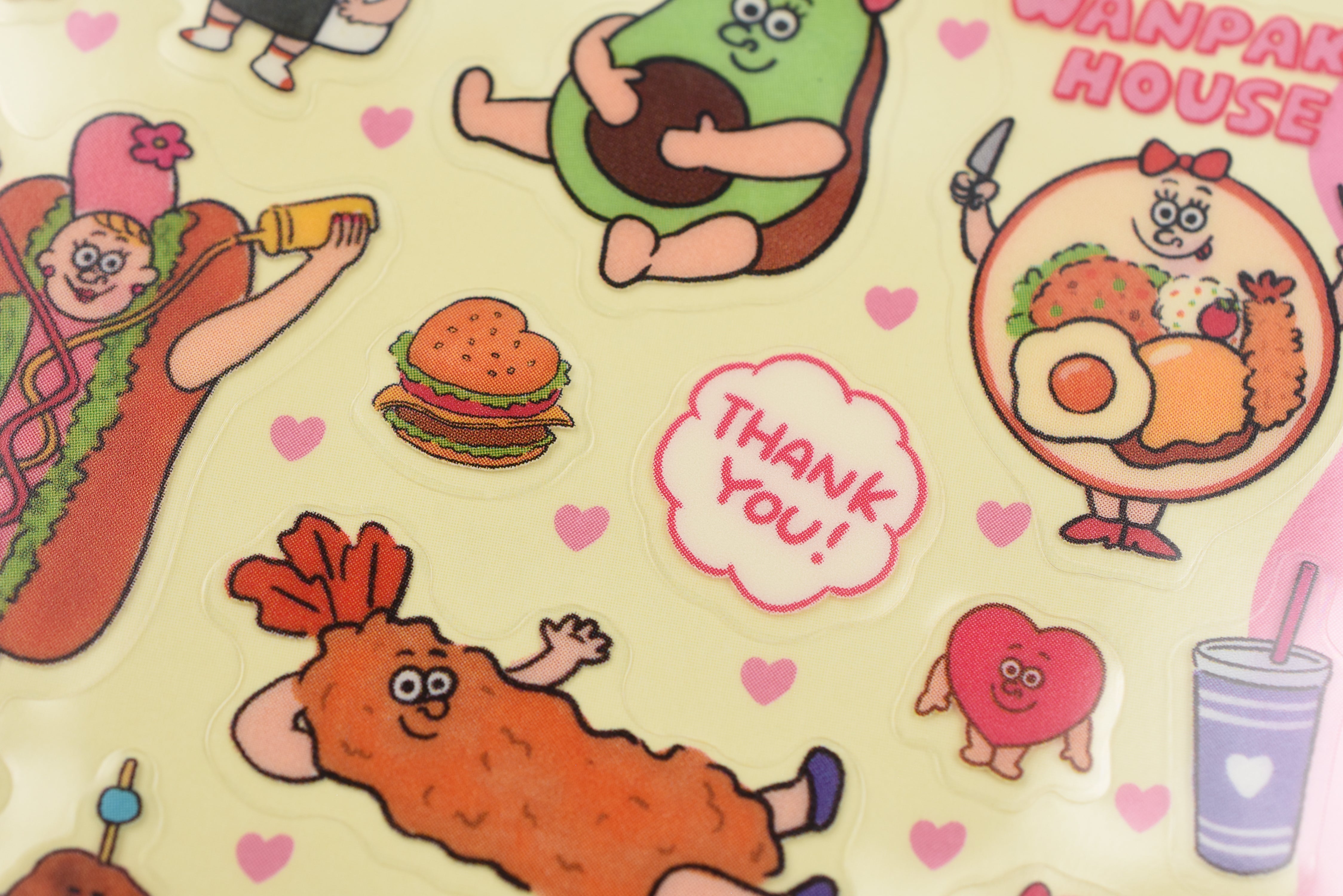 Frontier Transparent Sticker Sheet - CREATORS CIRCUS - WANPAKU HOUSE