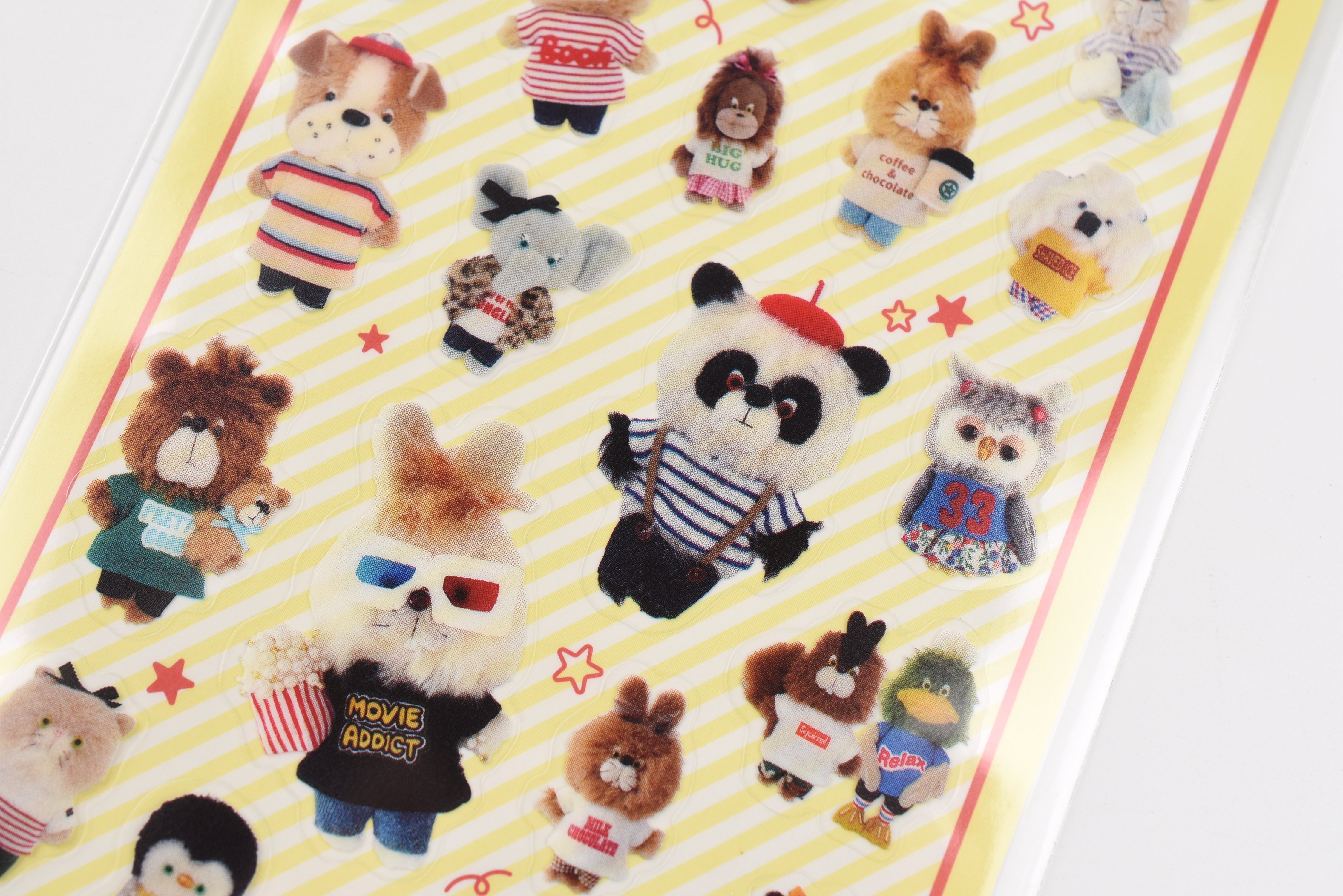 Frontier Transparent Sticker Sheet - CREATORS CIRCUS - Akane Ishiga