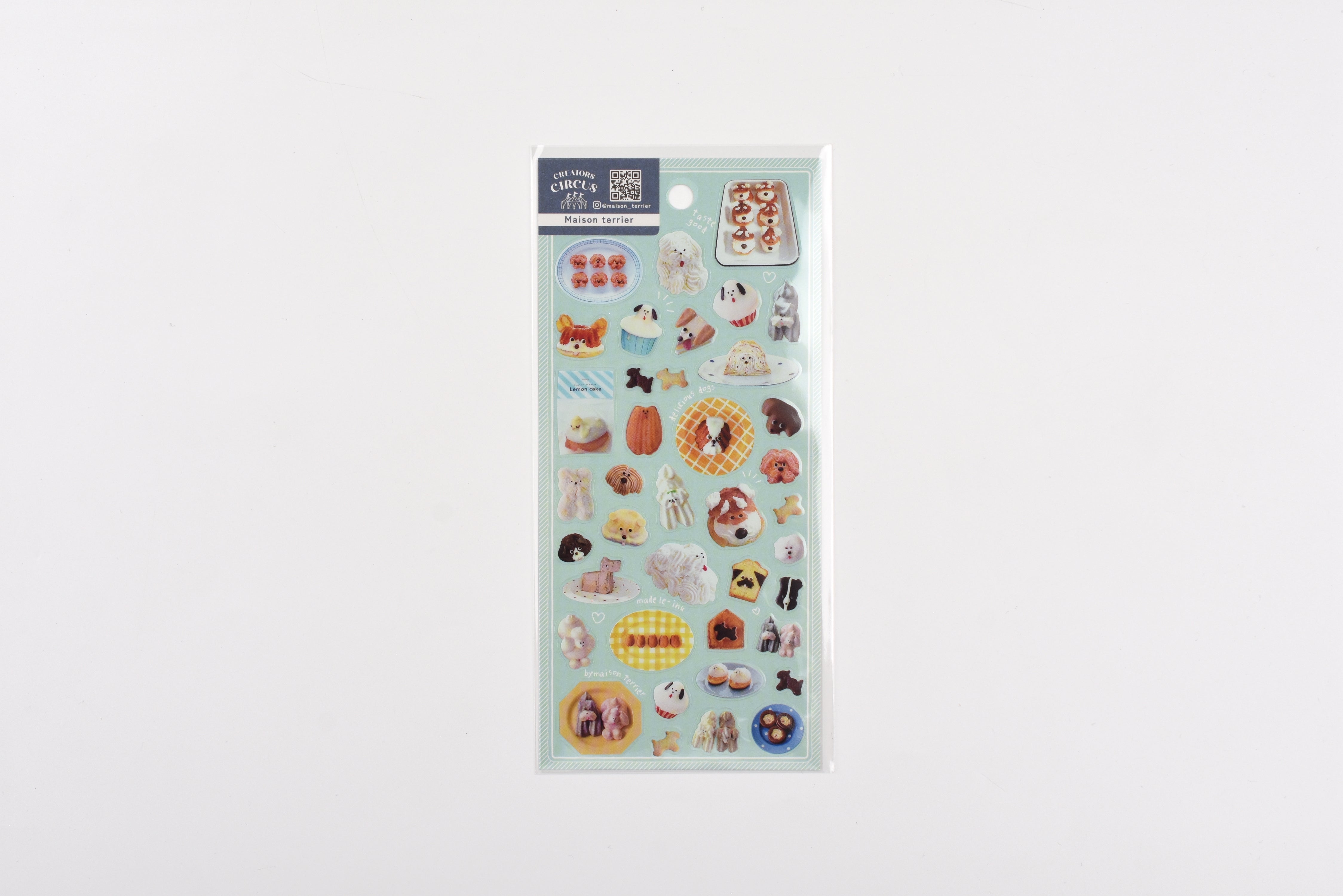 Frontier Transparent Sticker Sheet - CREATORS CIRCUS - Maison Terrier