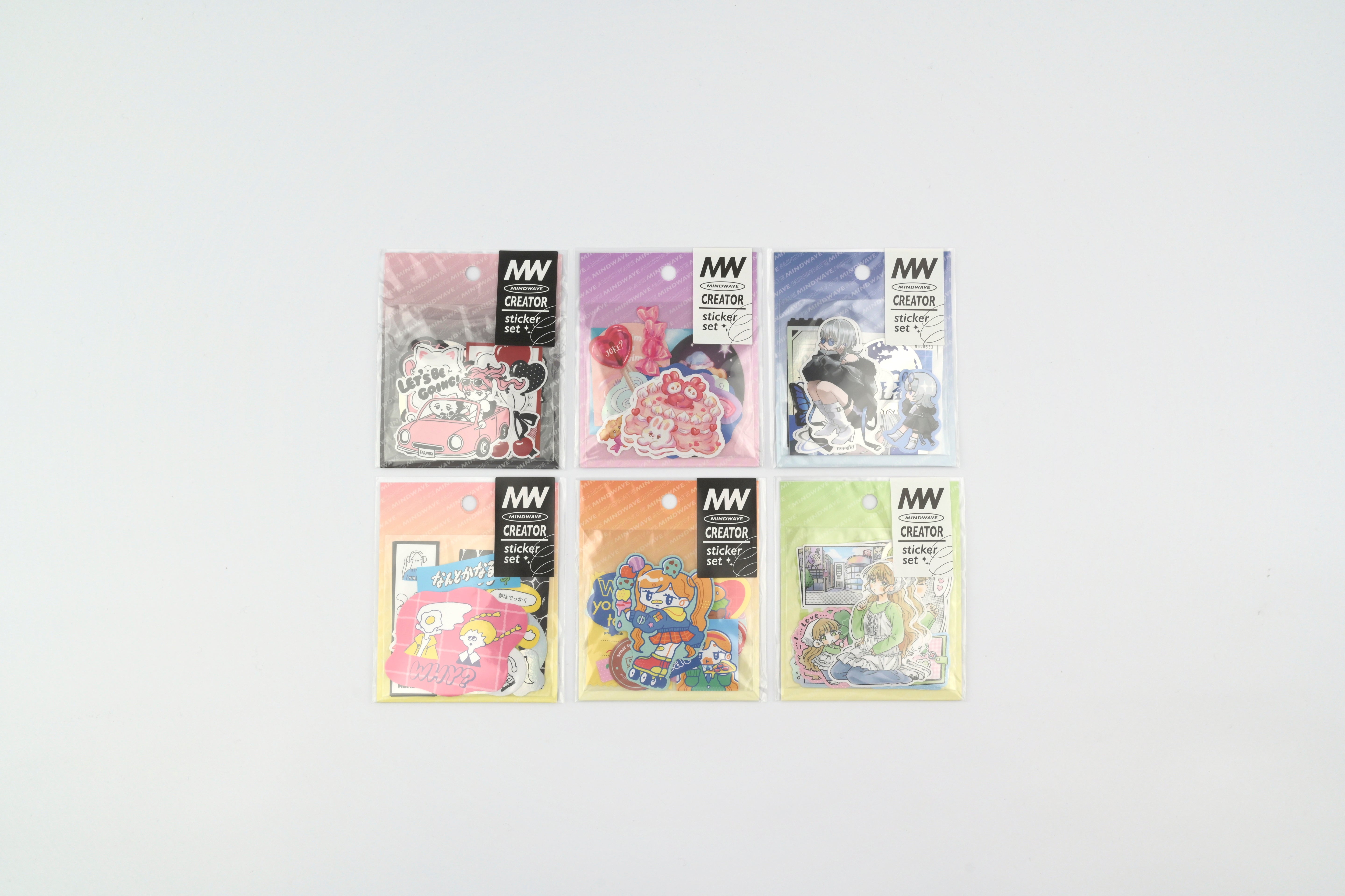 Mind Wave Creator Sticker Set
