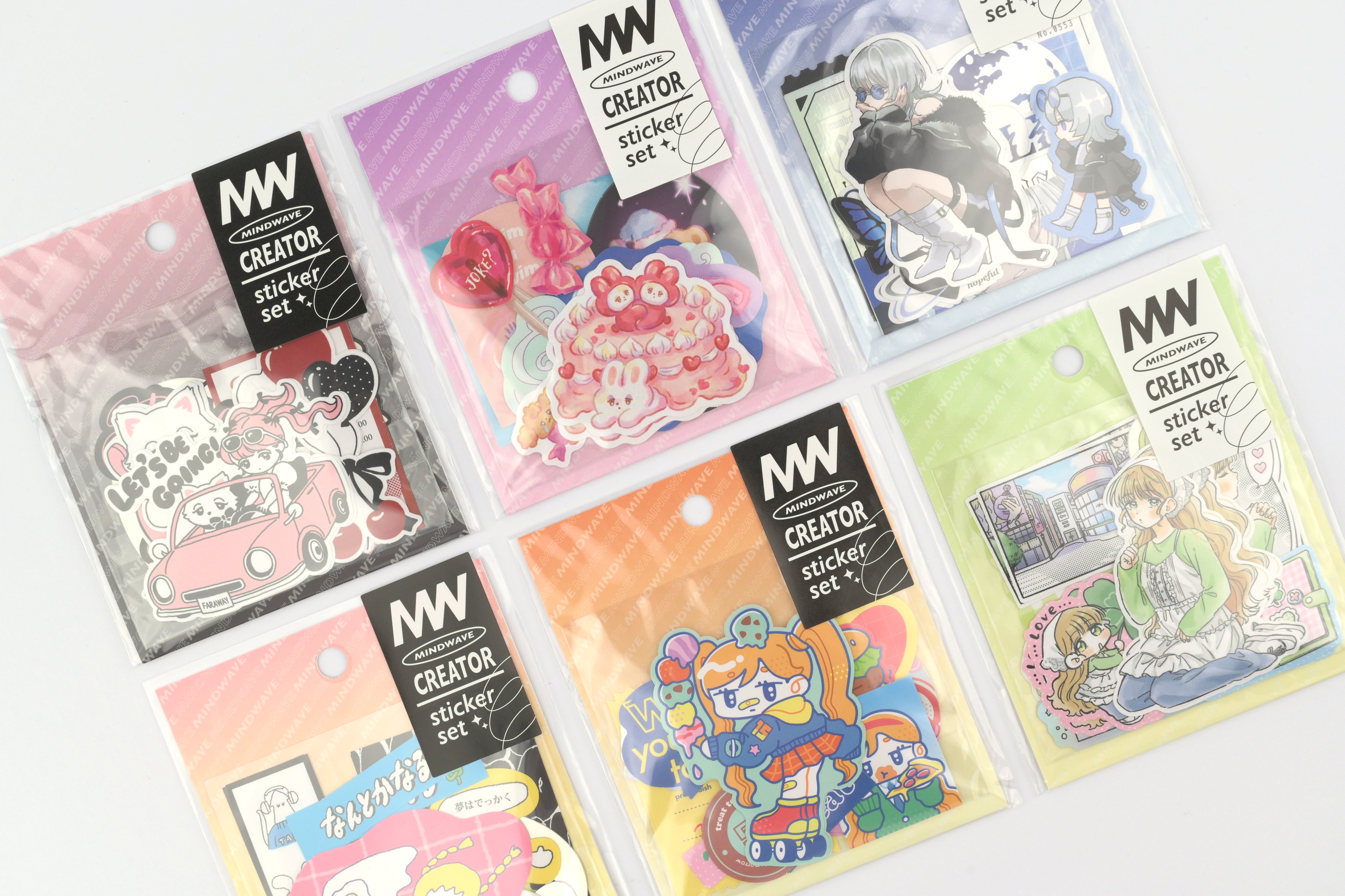 Mind Wave Creator Sticker Set