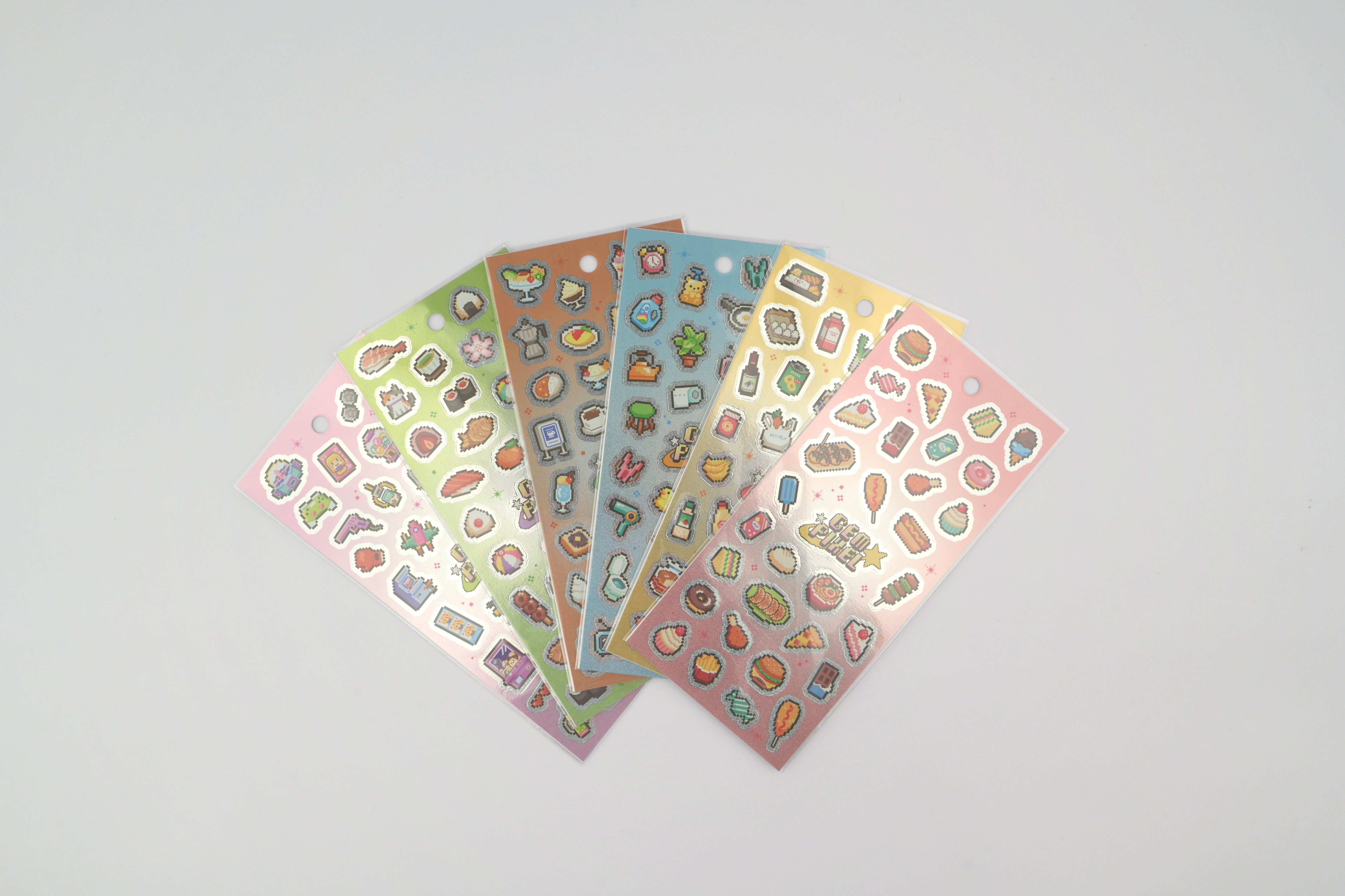 Mind Wave Sticker Sheet - Gem Pixel