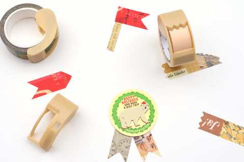 Kutsuwa Ribbon 2-way Washi Tape Cutter