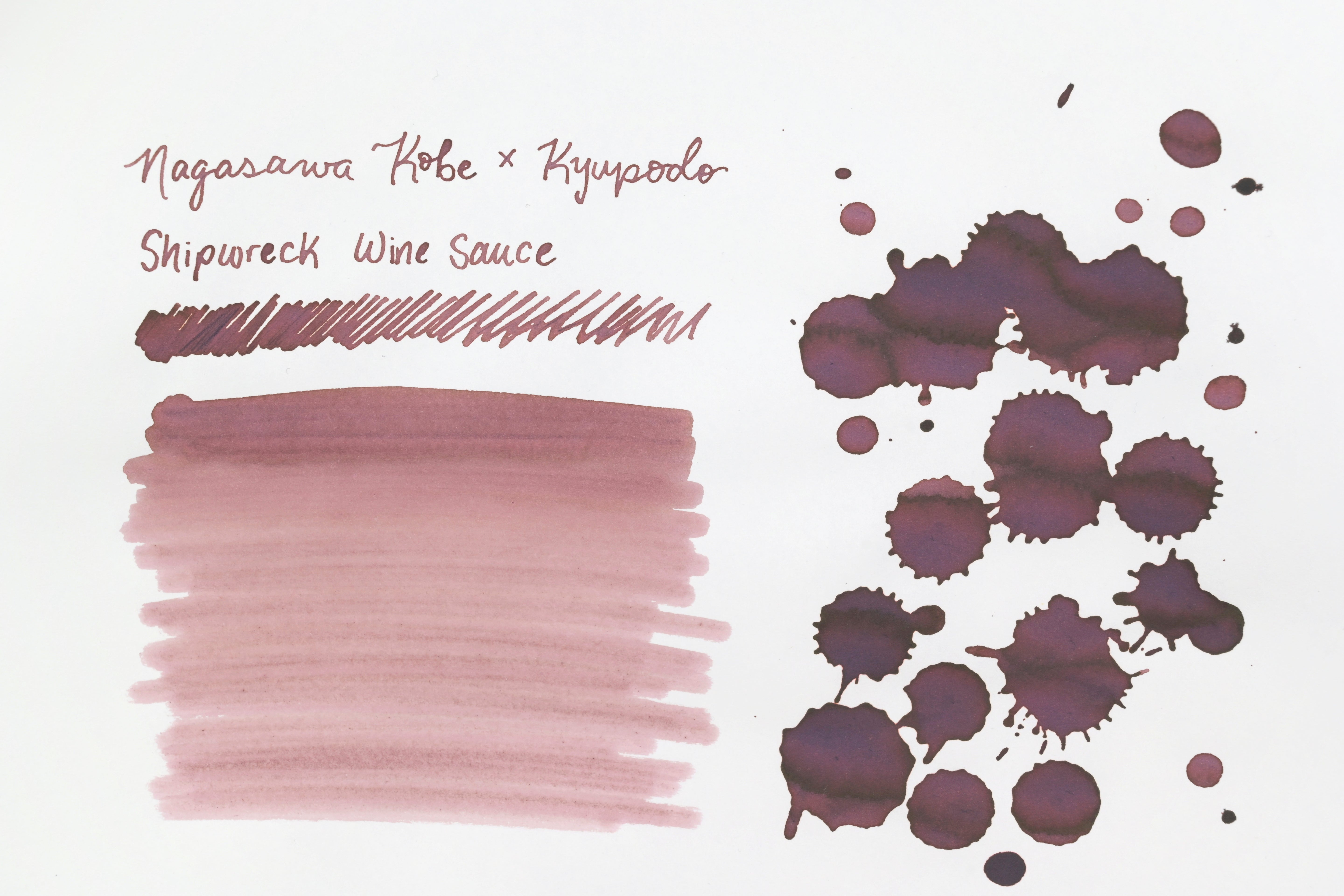 Nagasawa Kobe Ink x Kyupodo - Shipwreck Wine Sauce