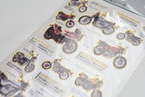 Kamio Illustrated Picture Book Stickers - Honda CB