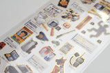 Kamio Illustrated Picture Book Stickers - Police