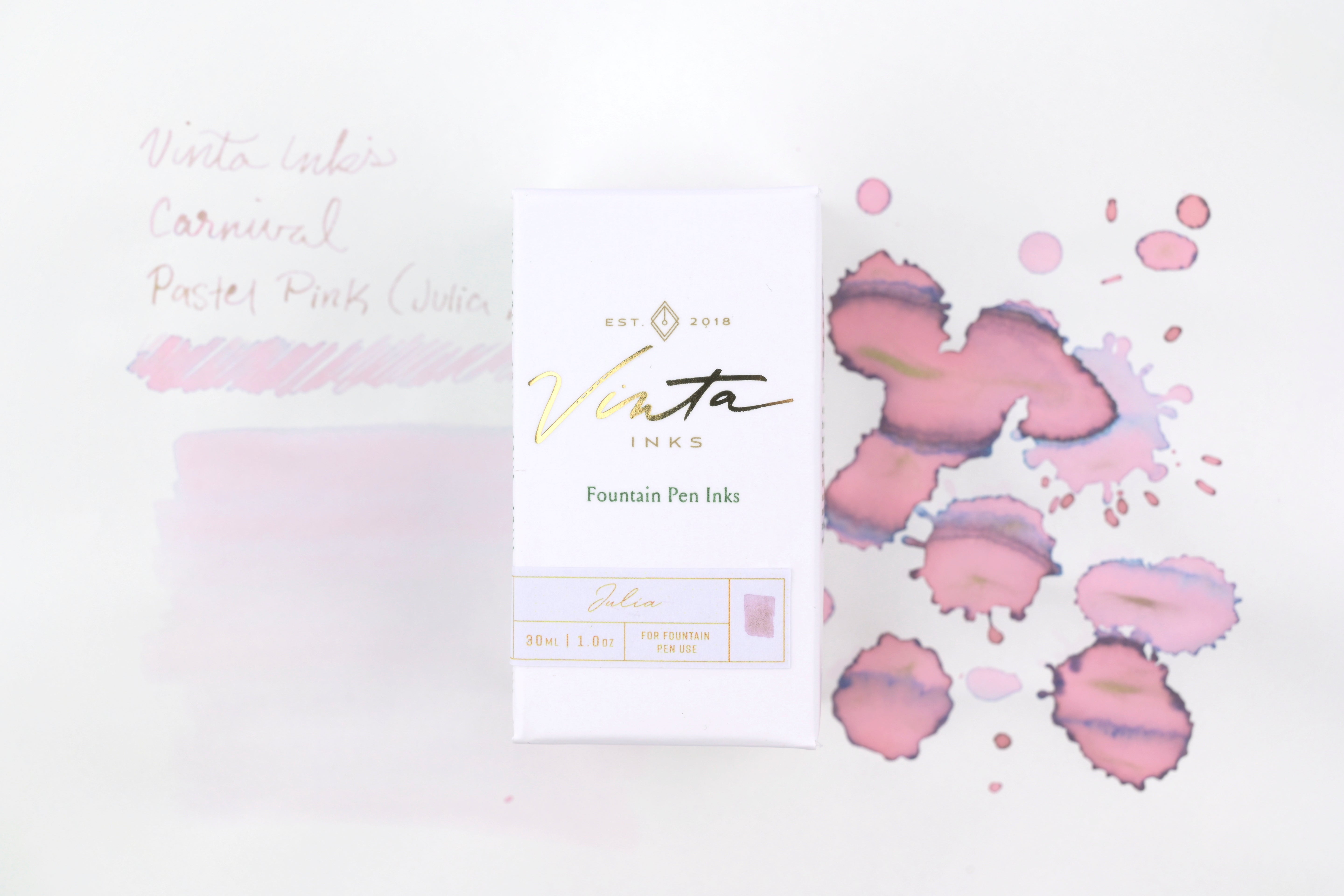 Vinta Inks - Carnival - Pastel Pink (Julia 1991) - 30 mL