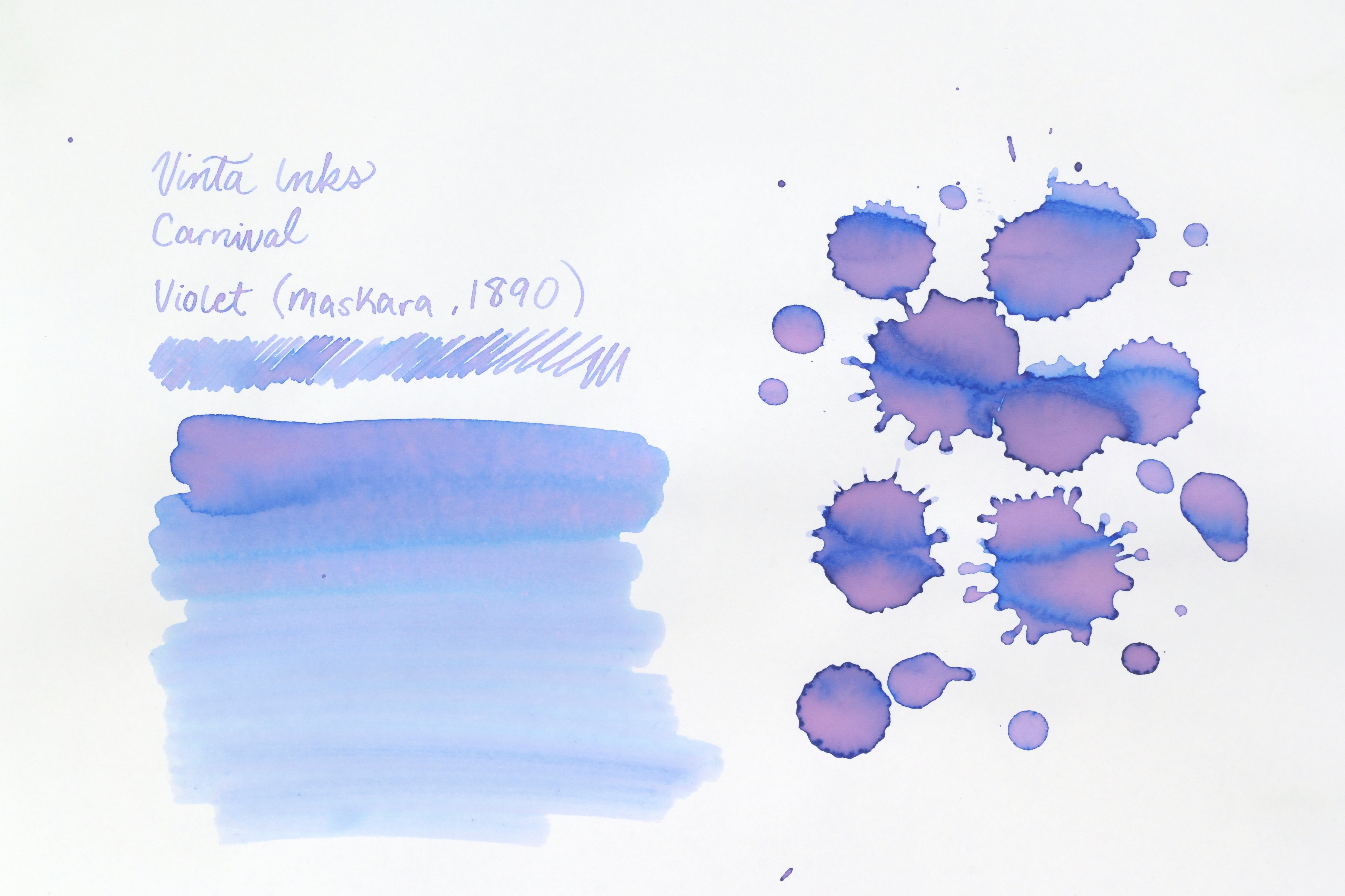 Vinta Inks - Carnival - Violet (Maskara 1890) - 30 mL