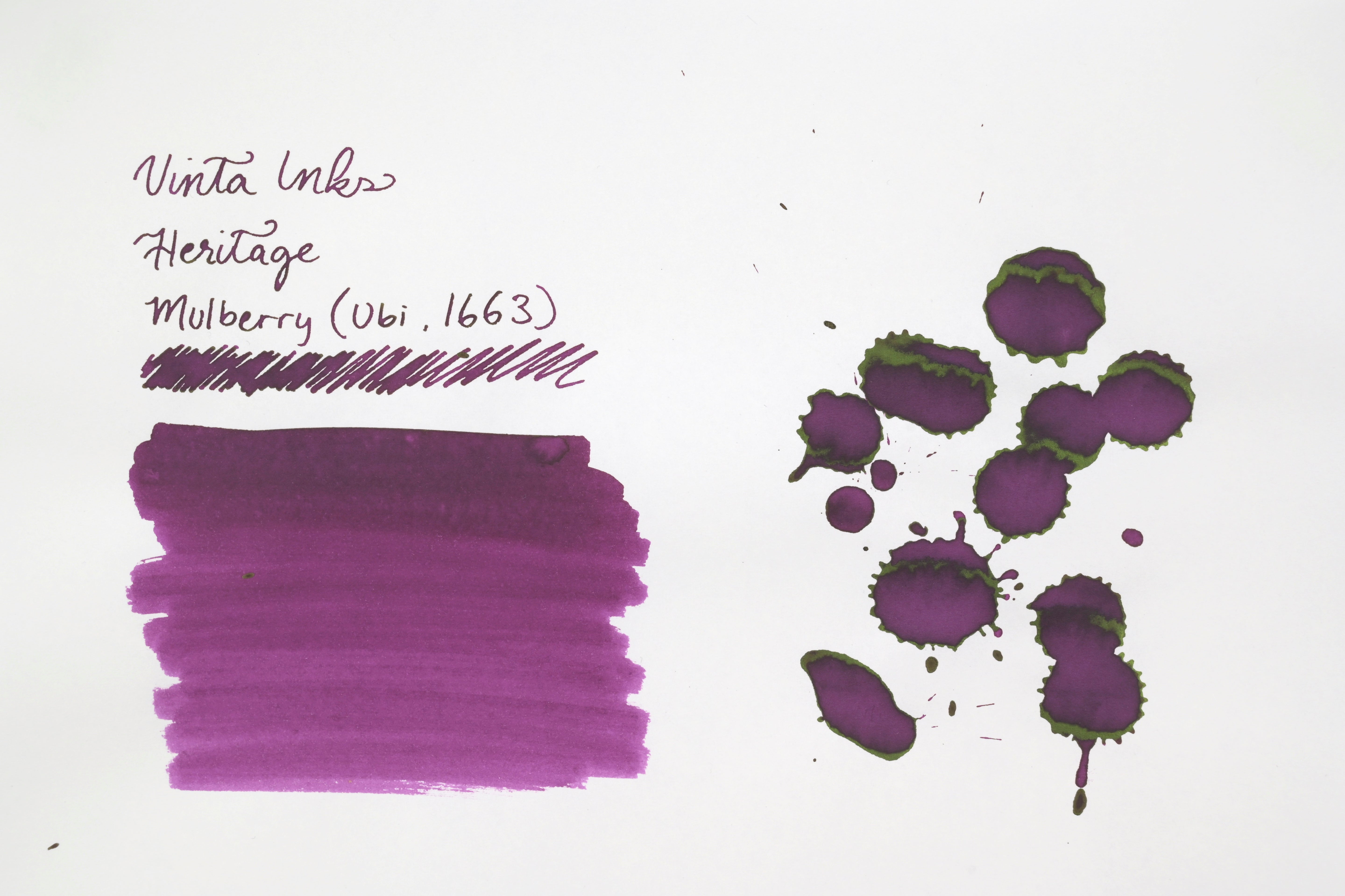 Vinta Inks - Heritage - Mulberry (Ubi 1663) - 30 mL