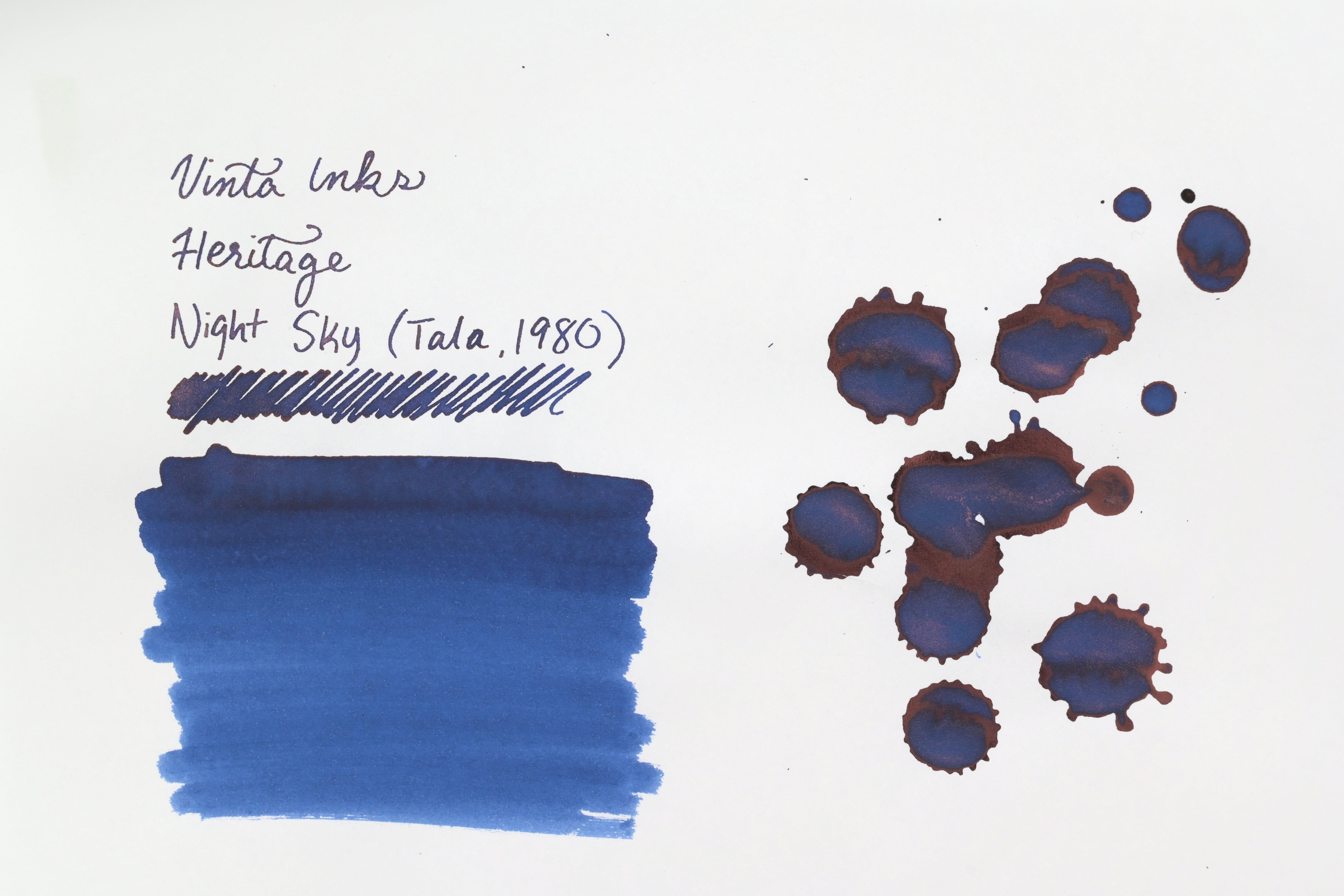 Vinta Inks - Heritage - Night Sky (Tala 1980) - 30 mL