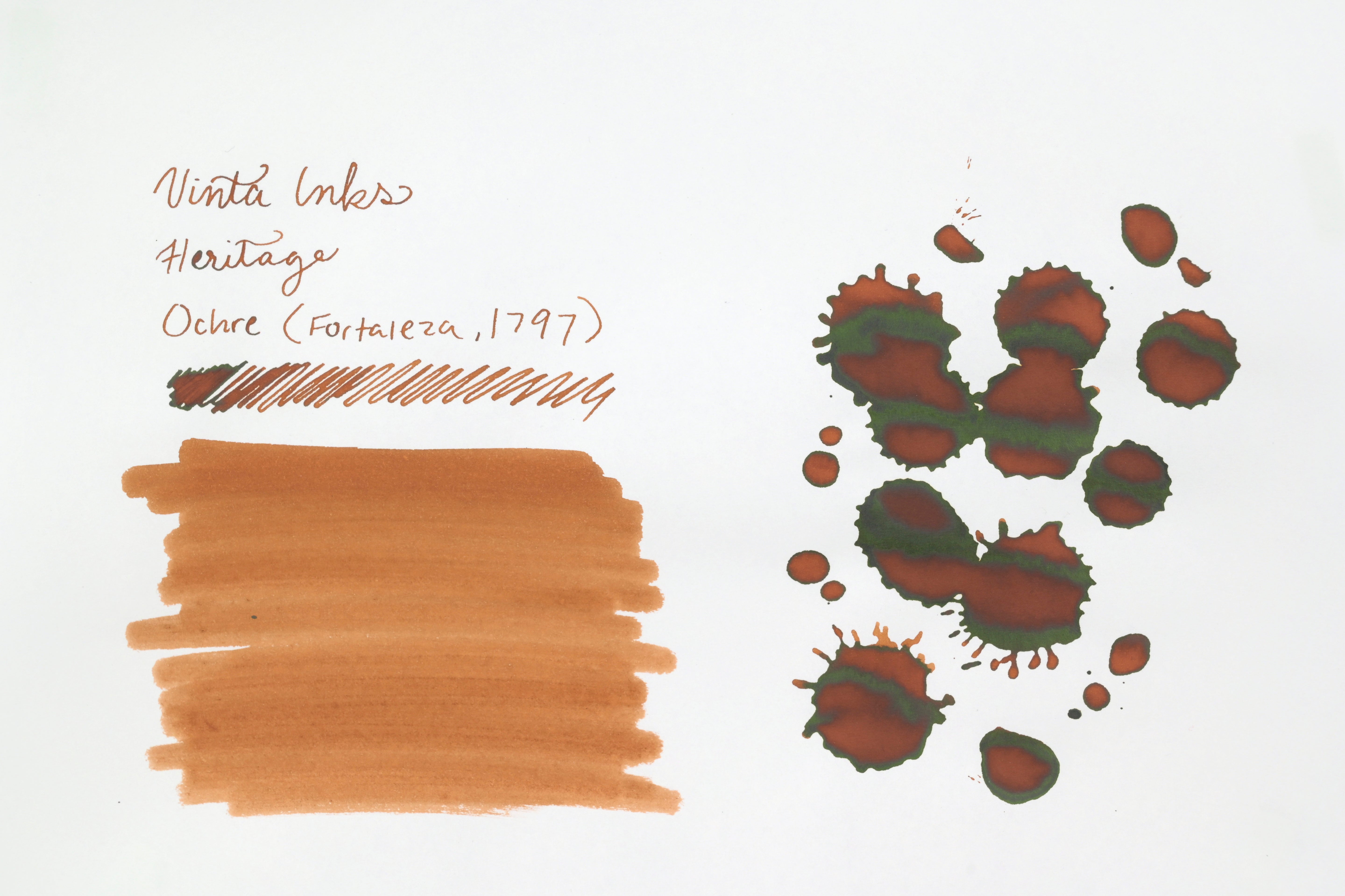 Vinta Inks - Heritage - Ochre (Fortaleza 1797) - 30 mL