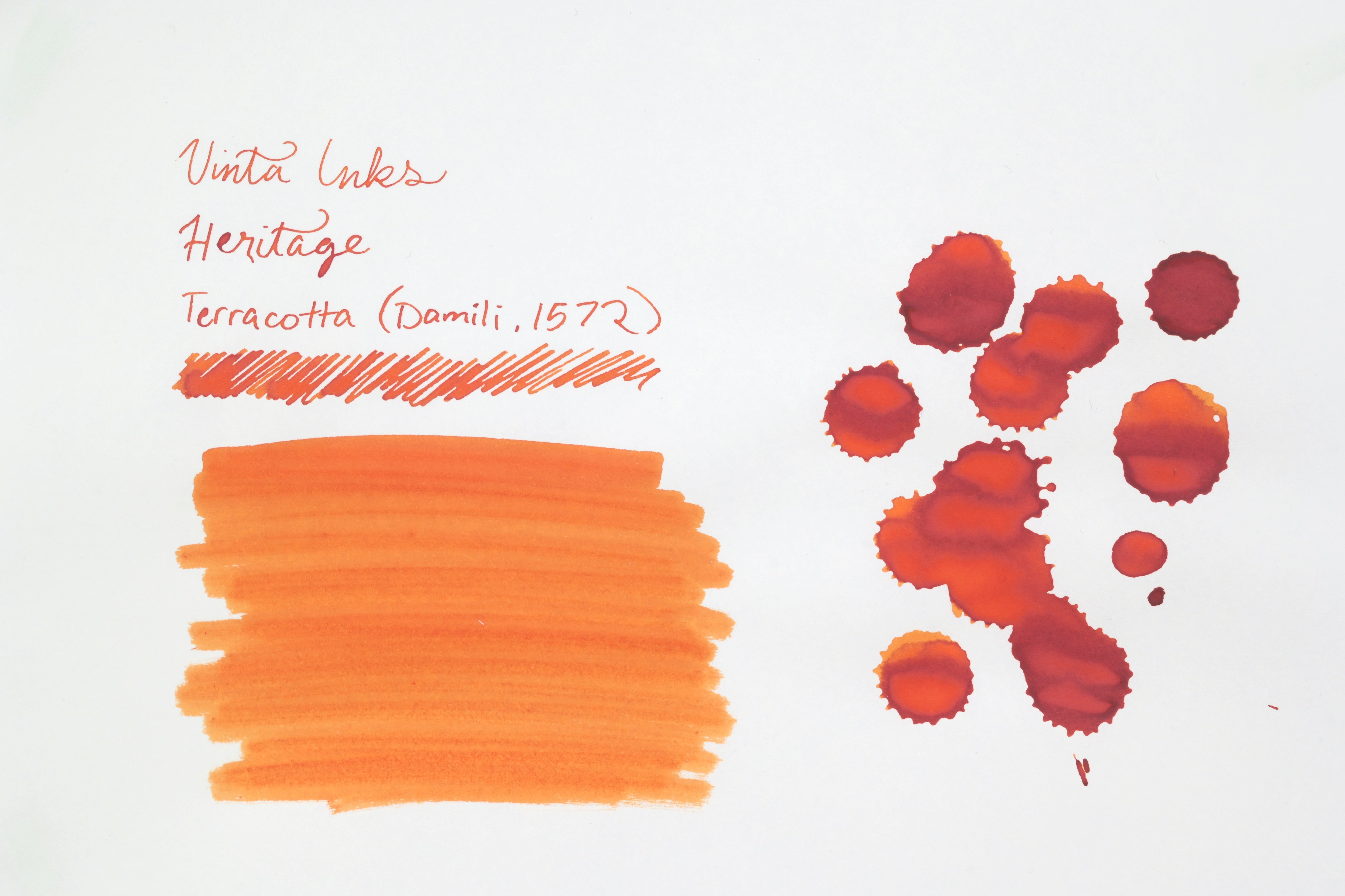 Vinta Inks - Heritage - Terracotta (Damili 1572) - 30 mL