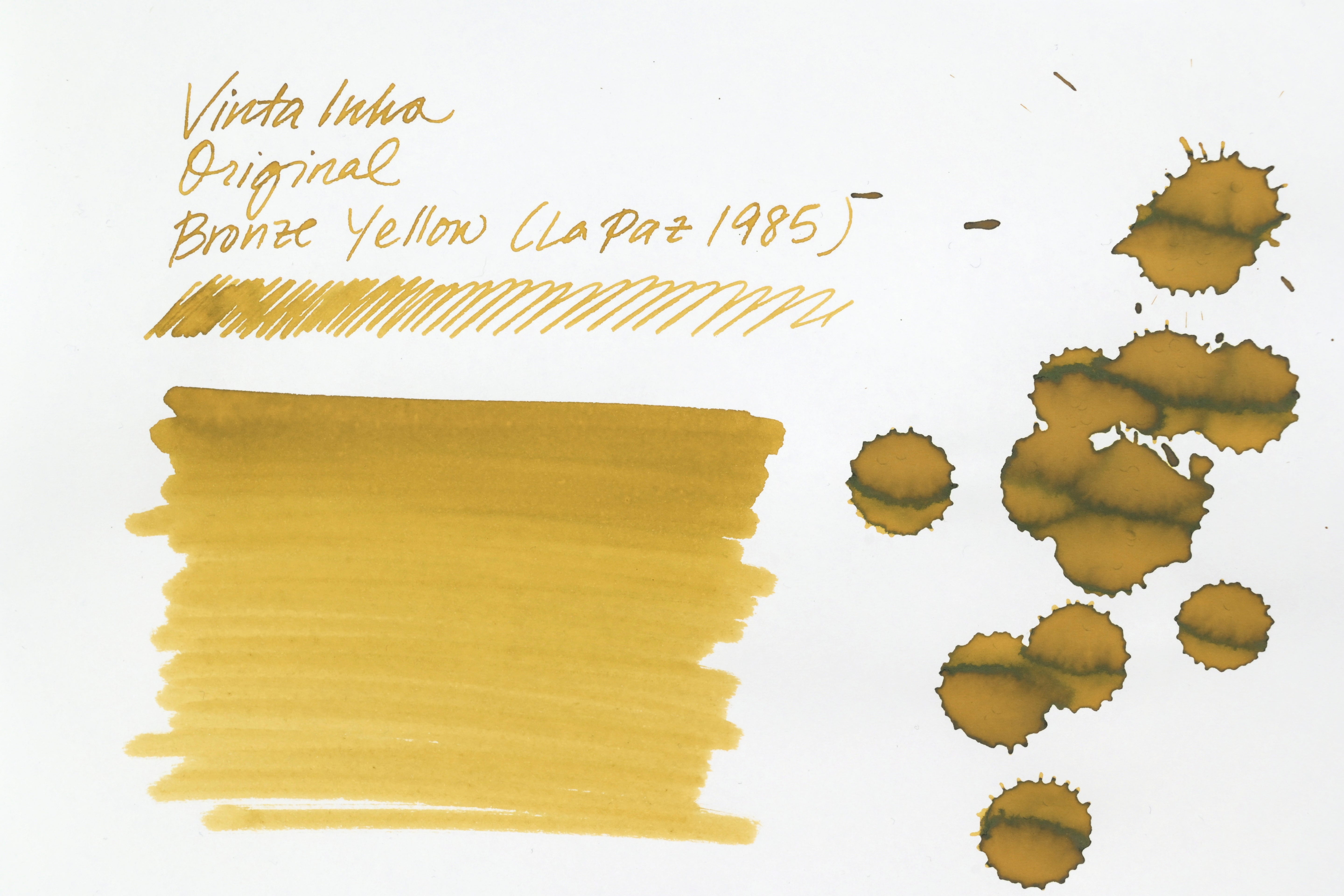 Vinta Inks - Original - Bronze Yellow (La Paz 1985) - 30 mL
