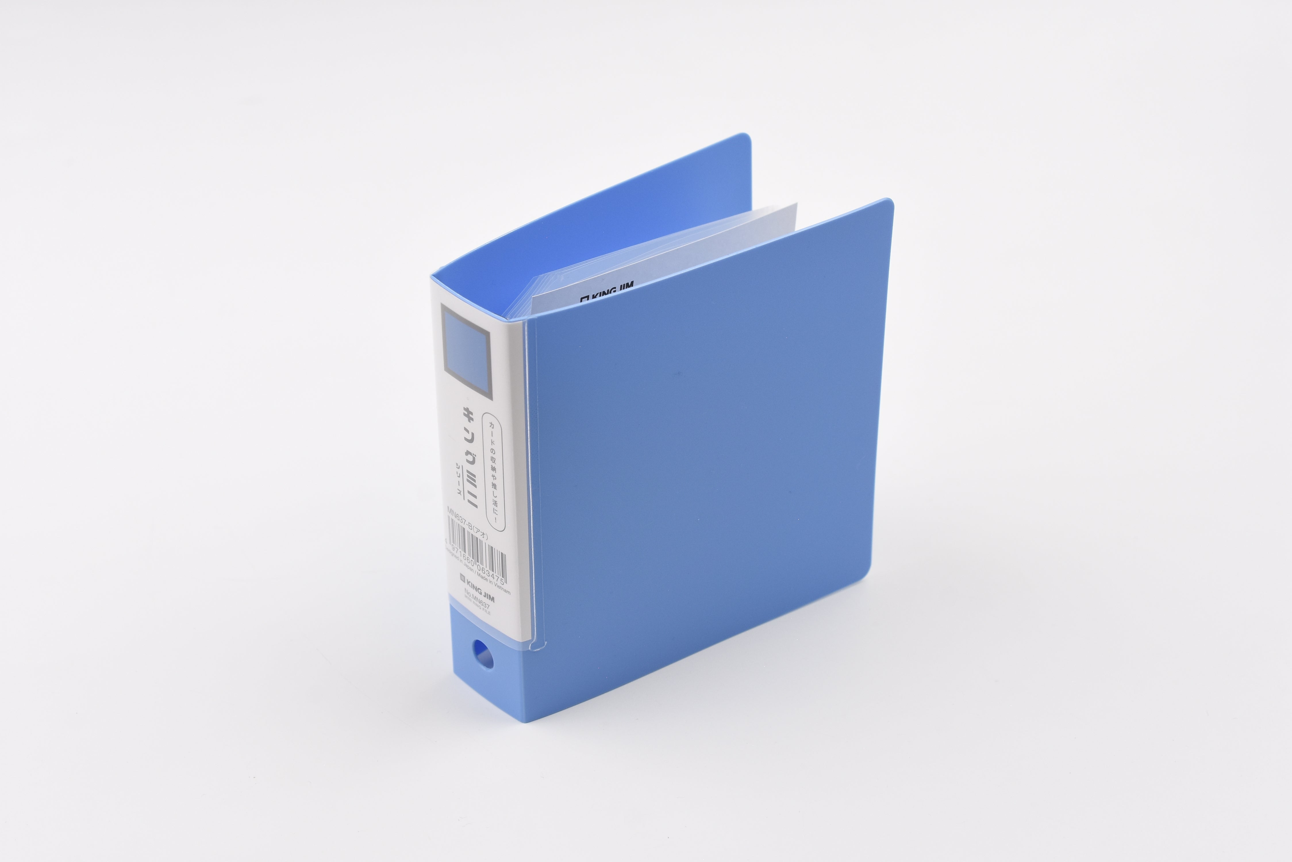 KING JIM King Mini Ring File - Three-hole Binder – Yoseka Stationery