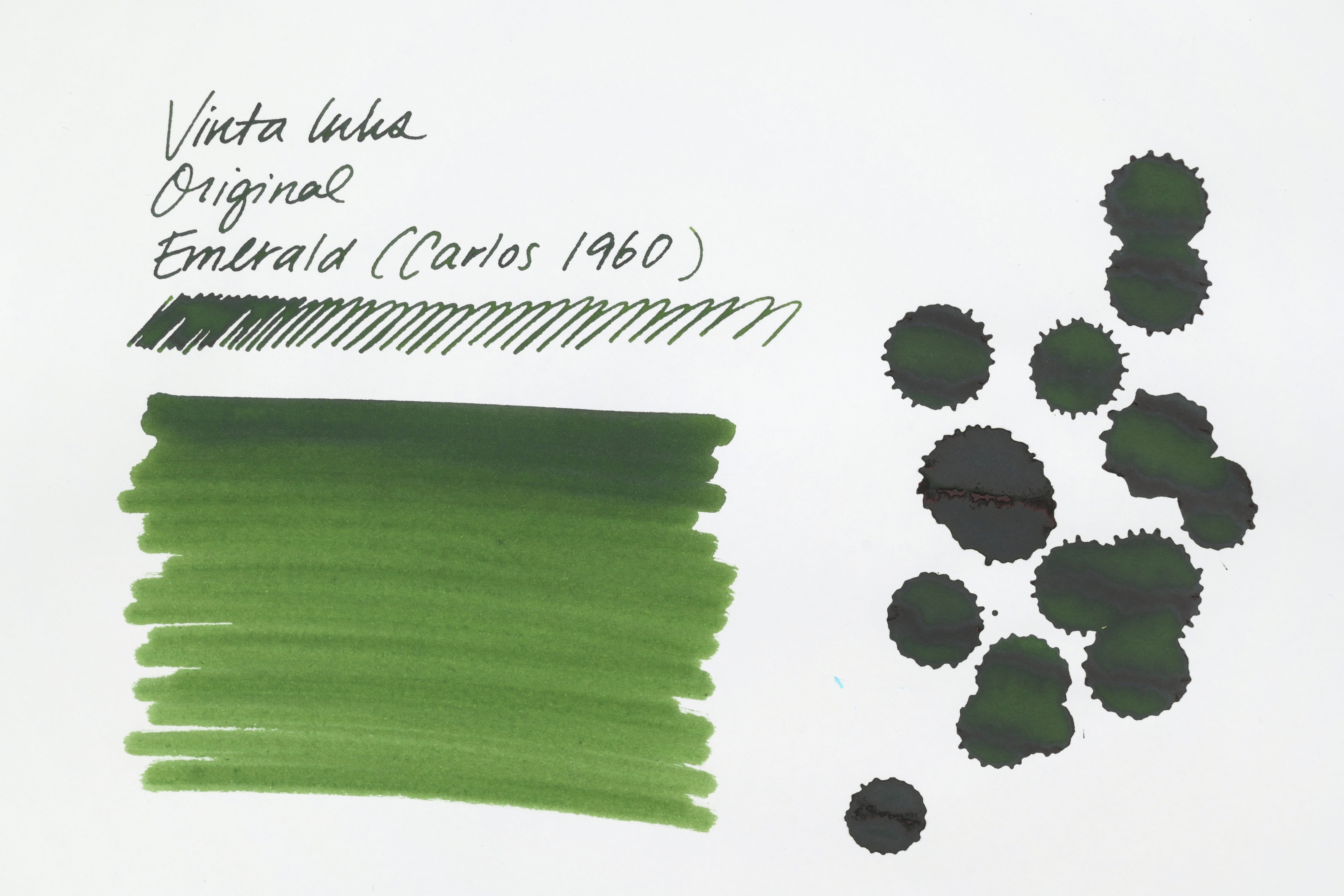 Vinta Inks - Original - Emerald (Carlos 1960) - 30 mL