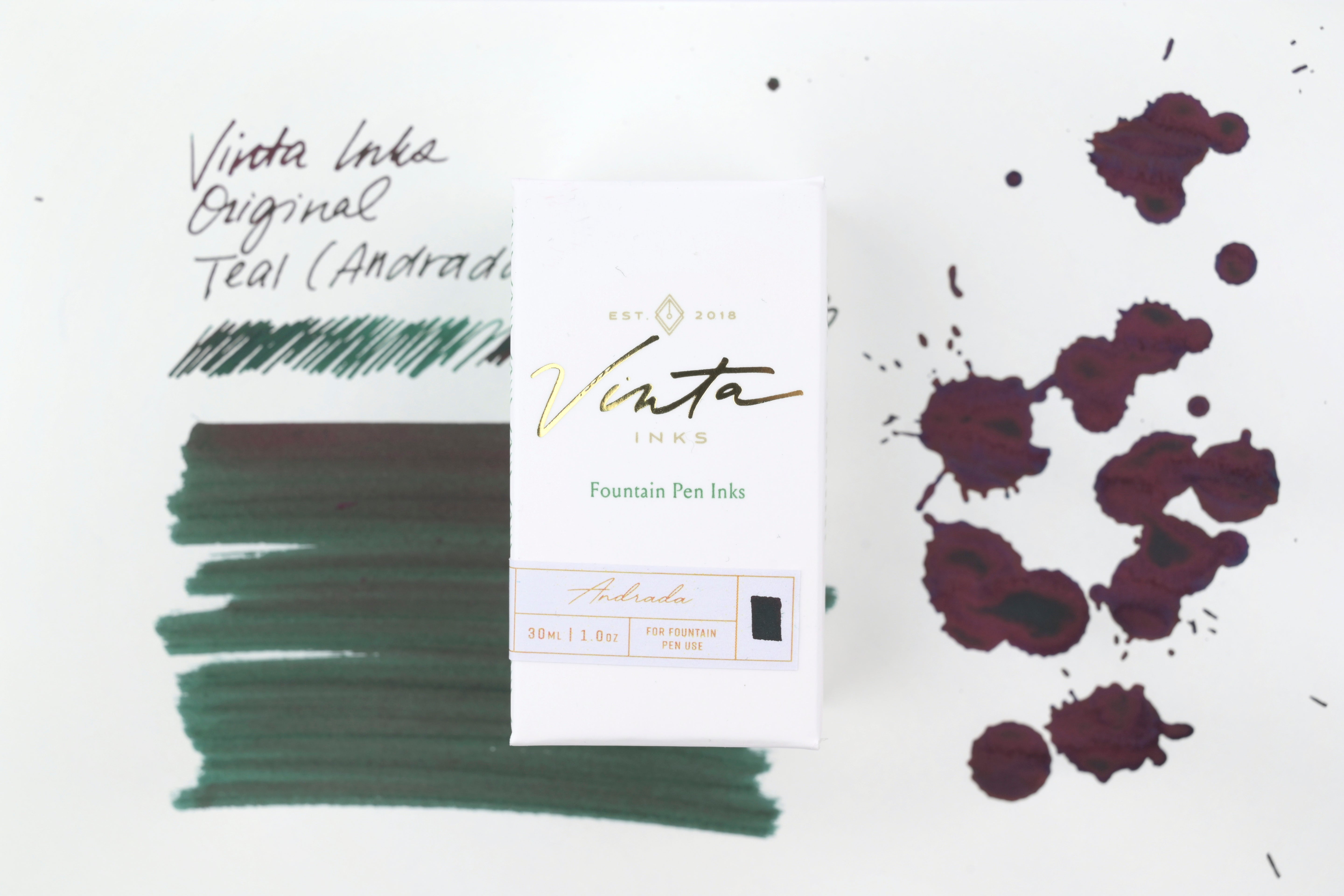 Vinta Inks - Original - Teal (Andrada 1898) - 30 mL
