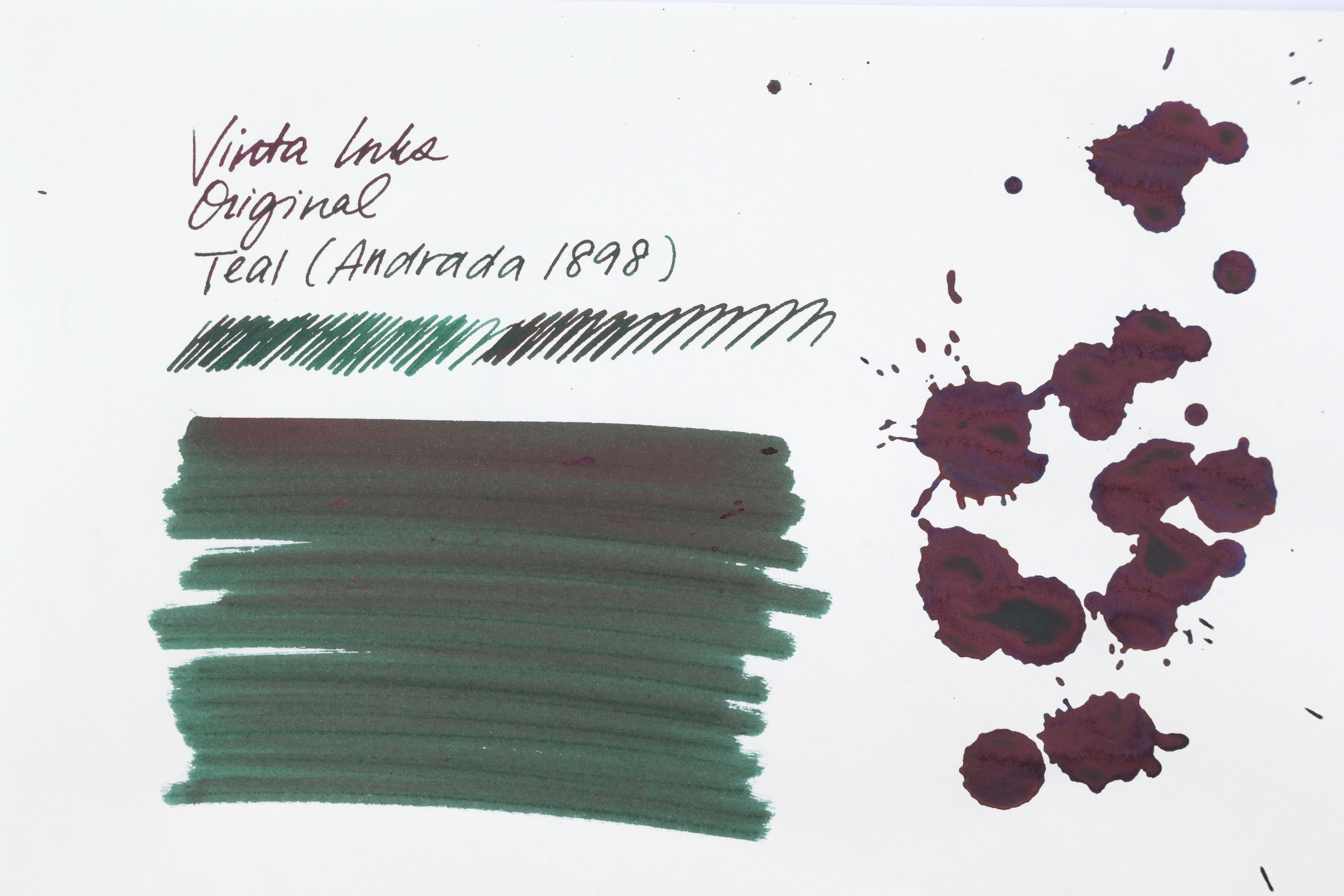 Vinta Inks - Original - Teal (Andrada 1898) - 30 mL