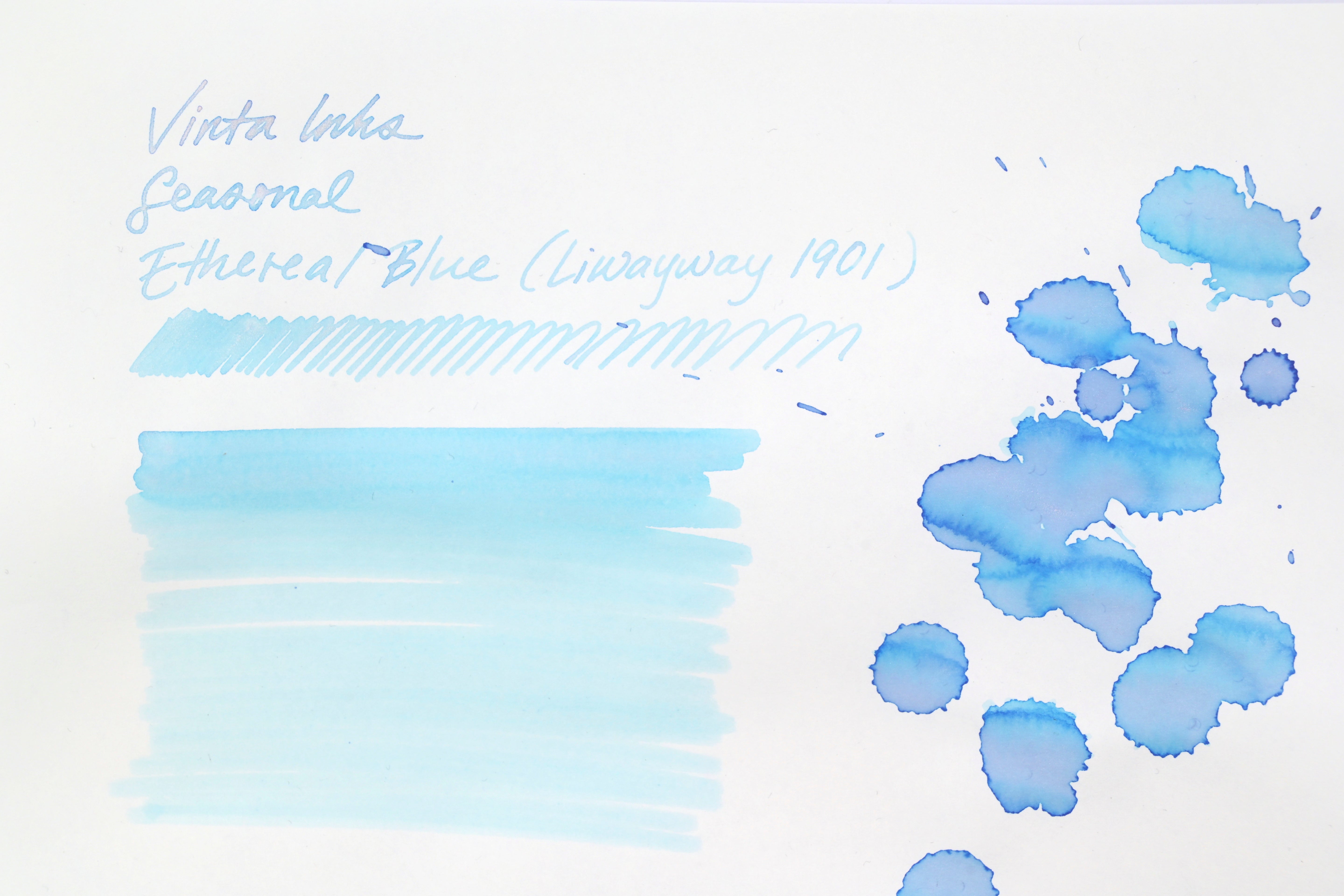 Vinta Inks - Seasonal - Ethereal Blue (Liwayway 1901) - 30 mL