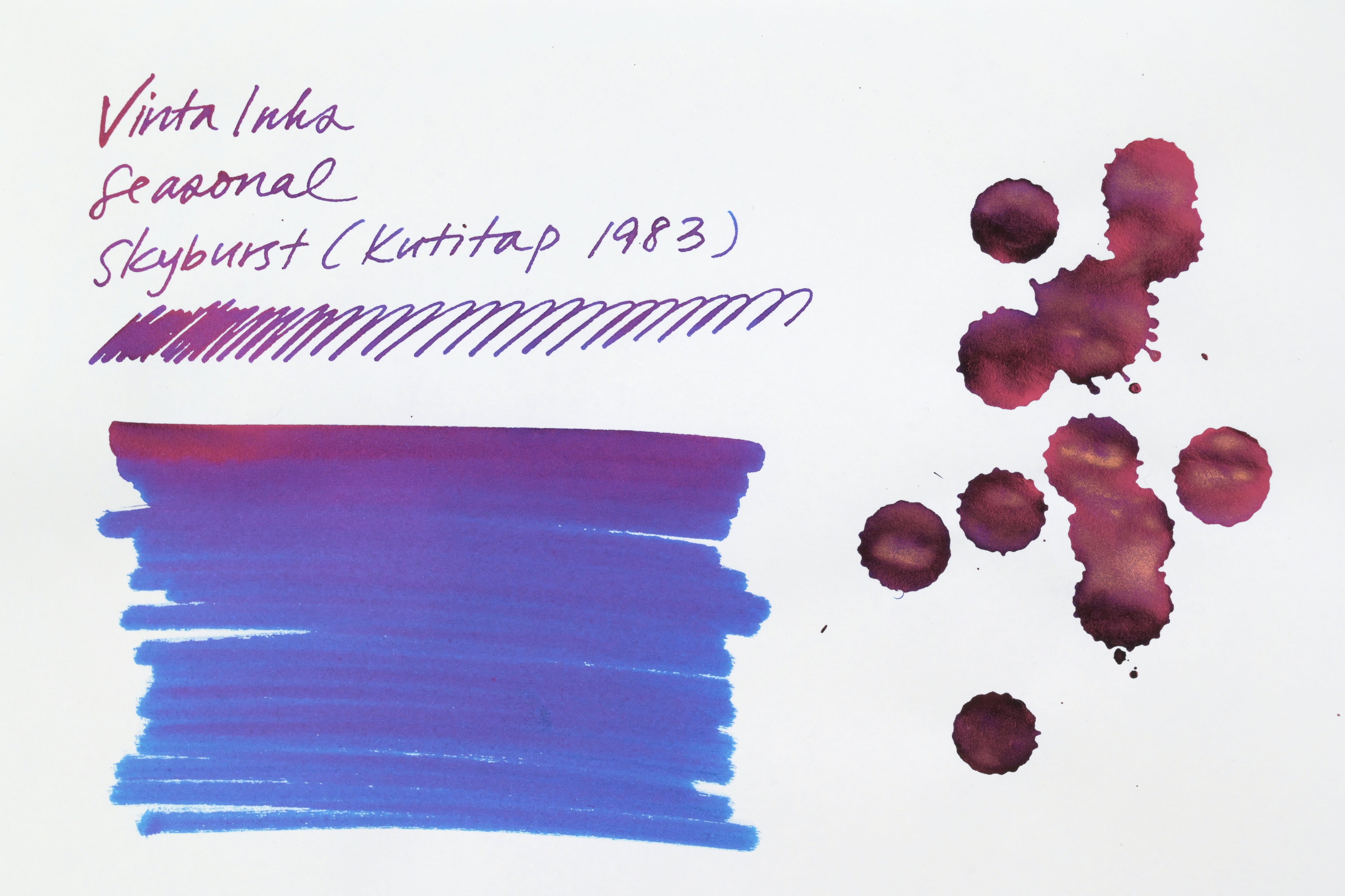 Vinta Inks - Seasonal - Skyburst (Kutitap 1983) - 30 mL