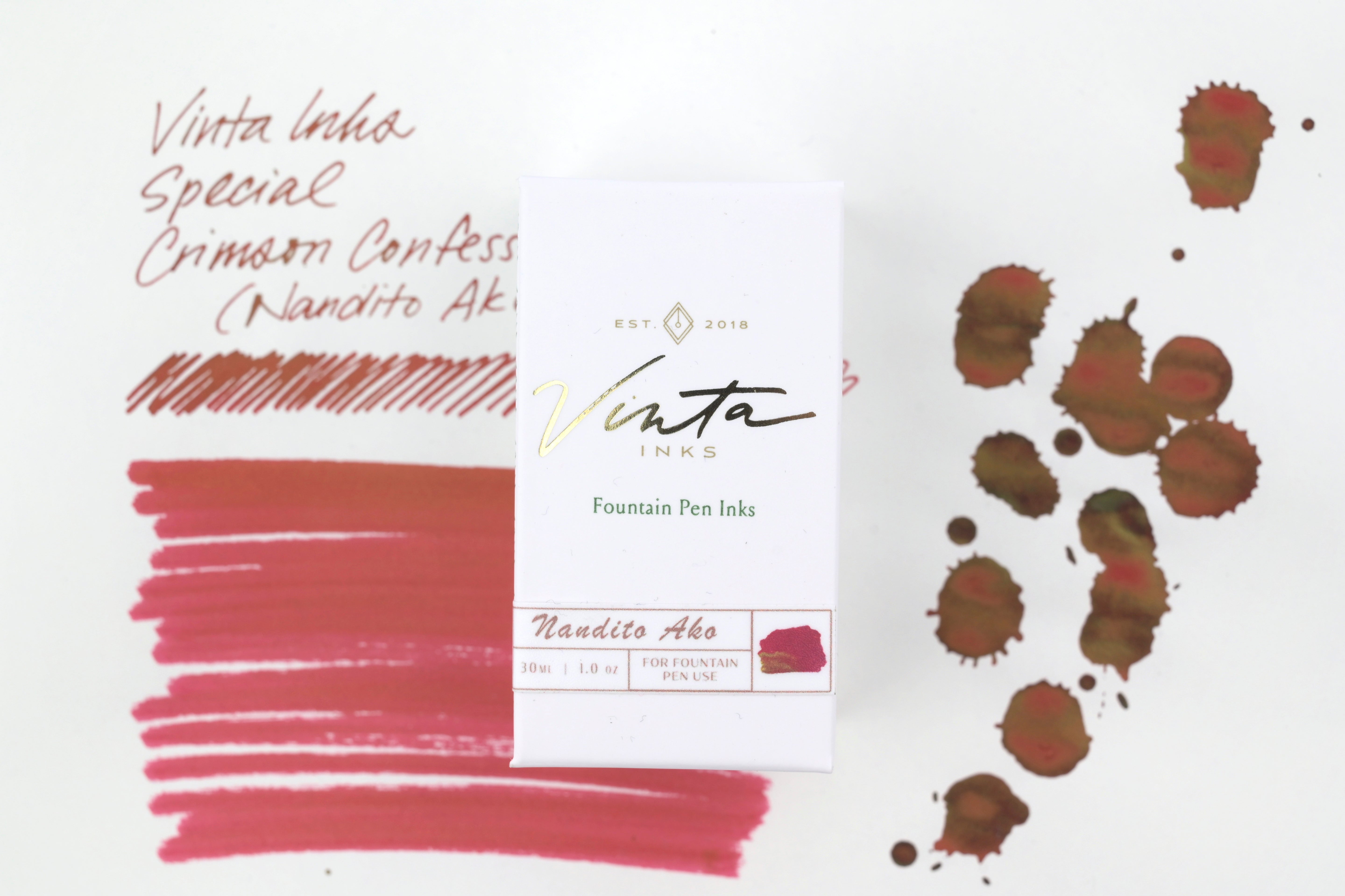 Vinta Inks - Special - Crimson Confession (Nandito Ako 1989) - 30 mL