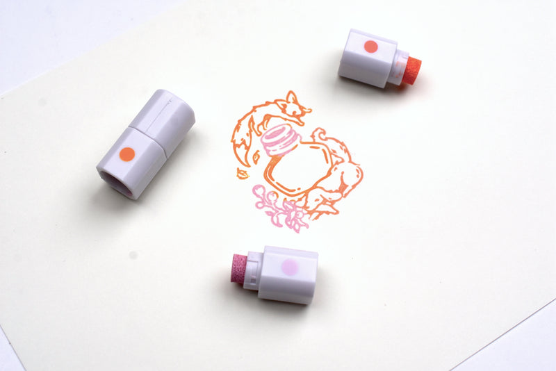 MU Inky Pen Stamp Pads - Color Set 03
