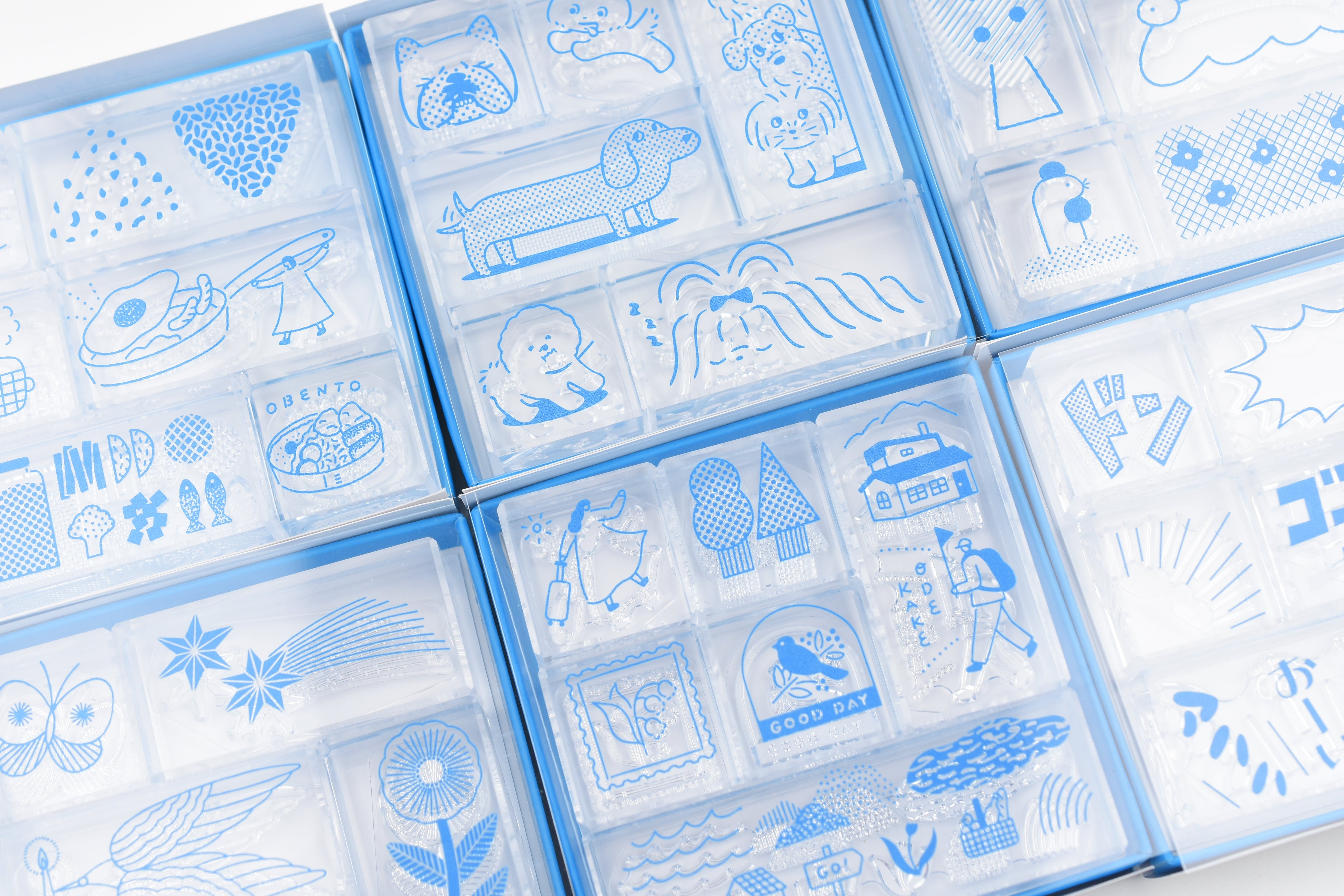 Hitotoki Kori Jirushi Clear Stamp Set - Set of 6 - 2nd Edition