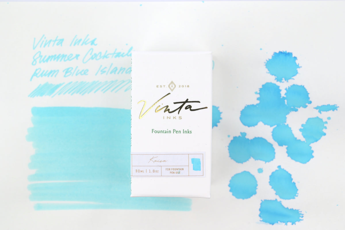 Vinta Inks - Summer Cocktails - Rum Blue Island (Kaisa 1854) - 30 mL