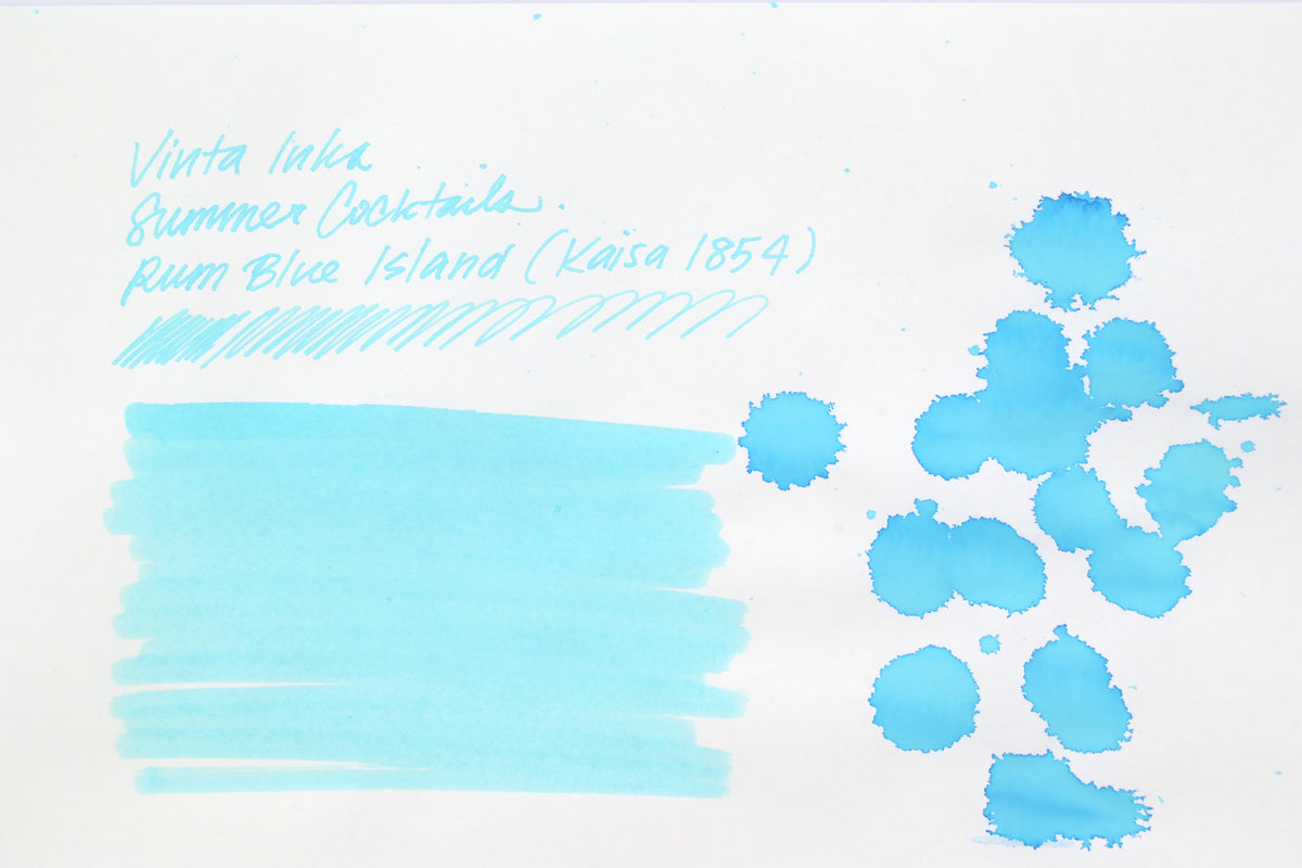 Vinta Inks - Summer Cocktails - Rum Blue Island (Kaisa 1854) - 30 mL