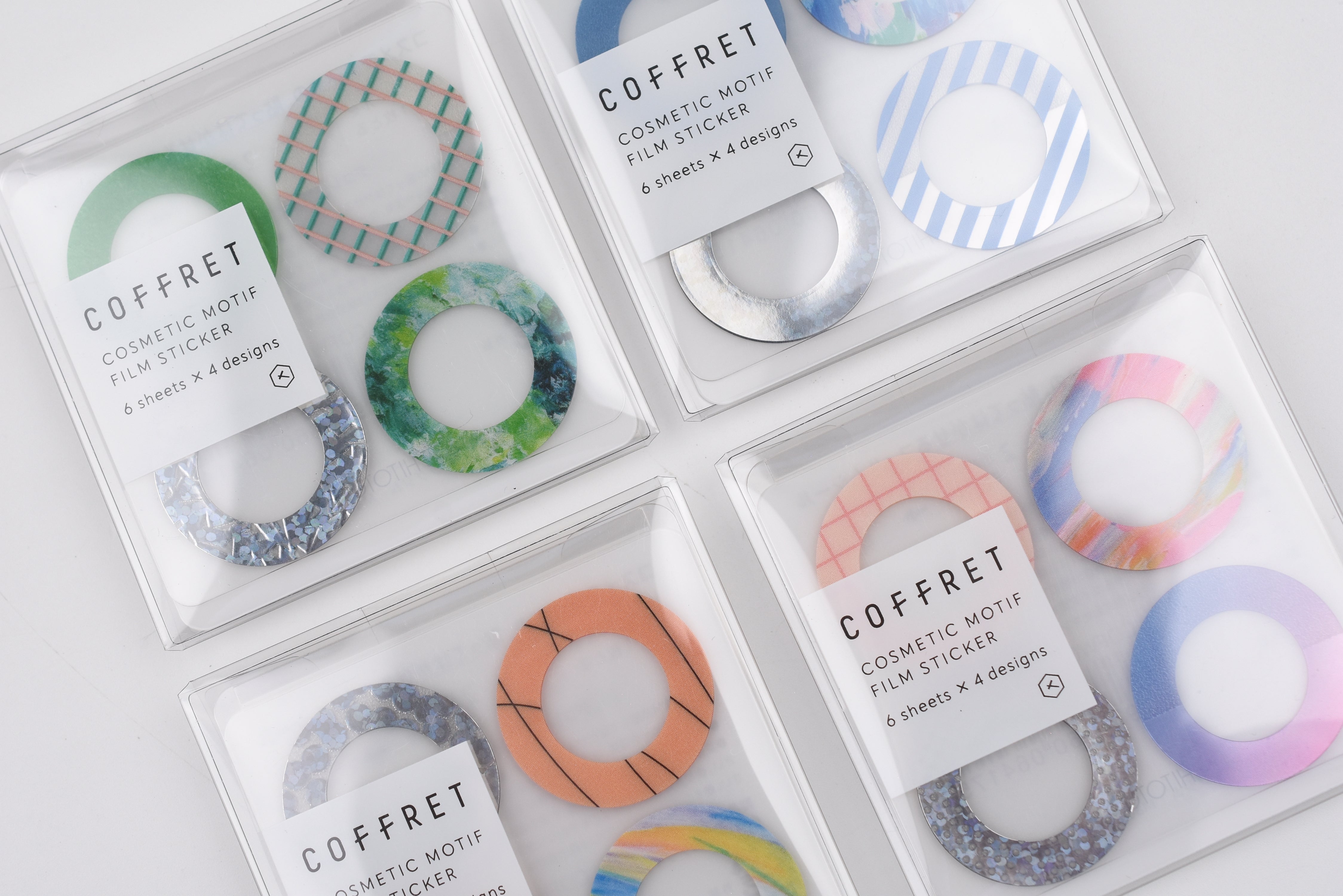 Hitotoki Coffret Cosmetic Motif Film Sticker - Ring